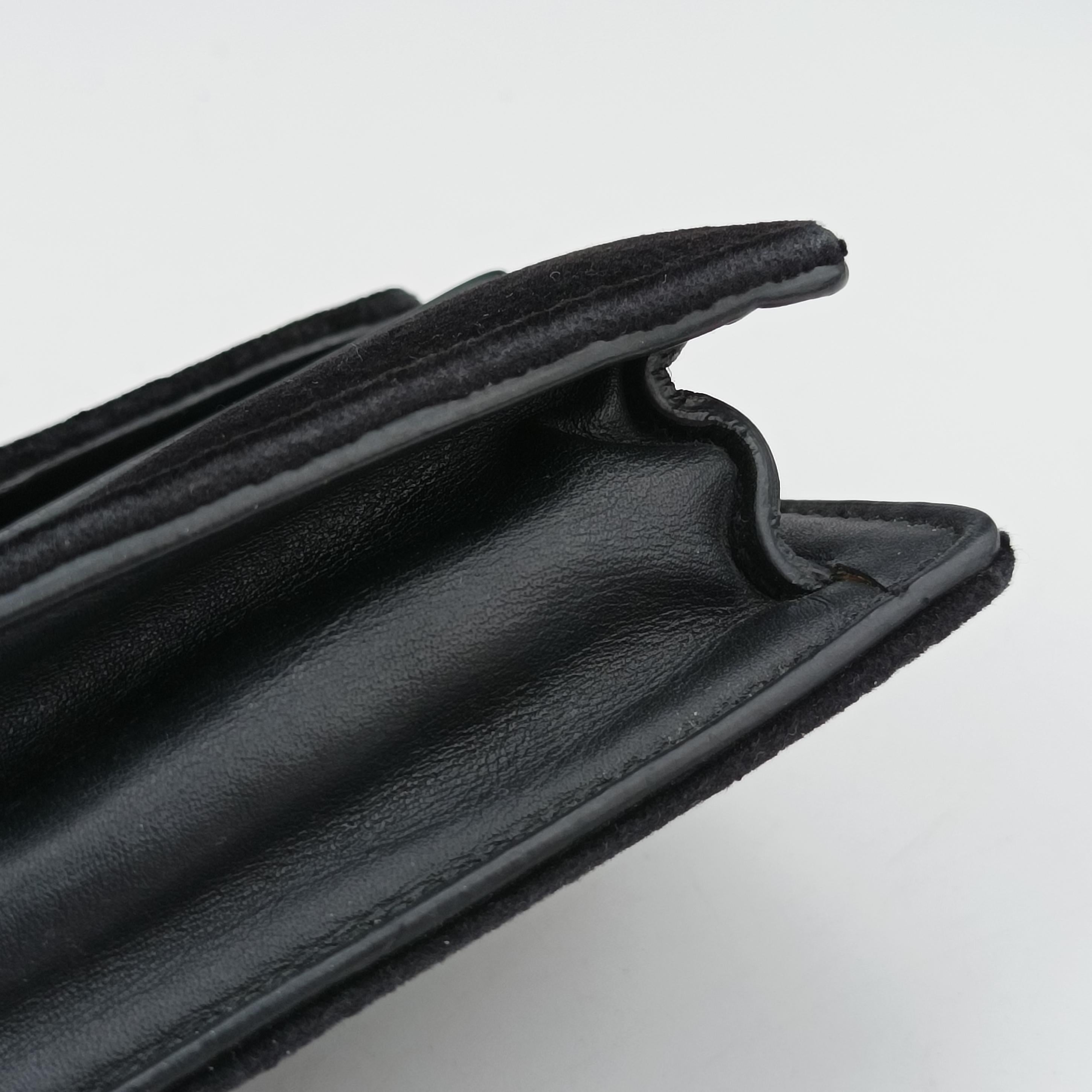 Pre-owned Gucci Dionysus Black velour 476432 shoulderbag | stylenewstar