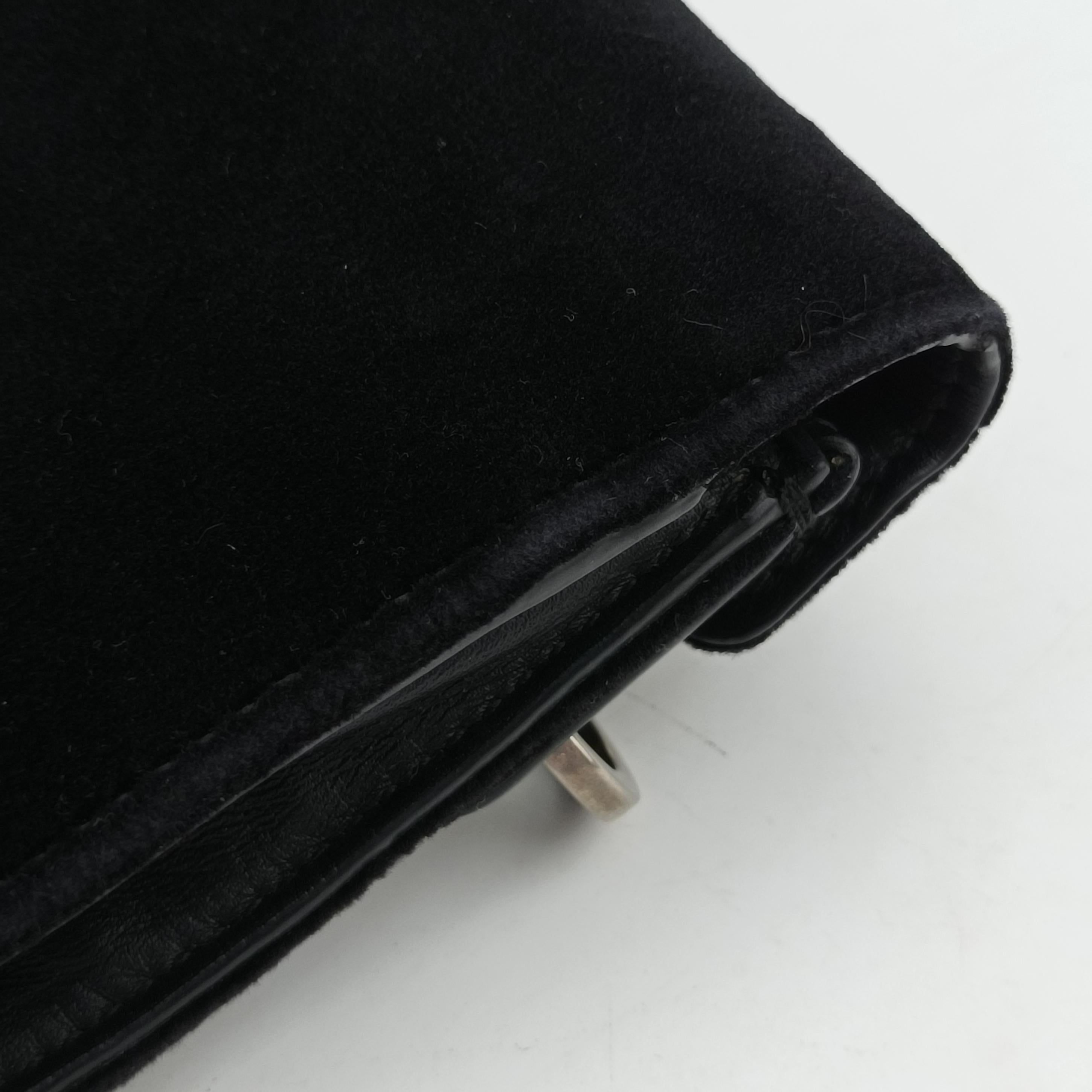 Pre-owned Gucci Dionysus Black velour 476432 shoulderbag | stylenewstar