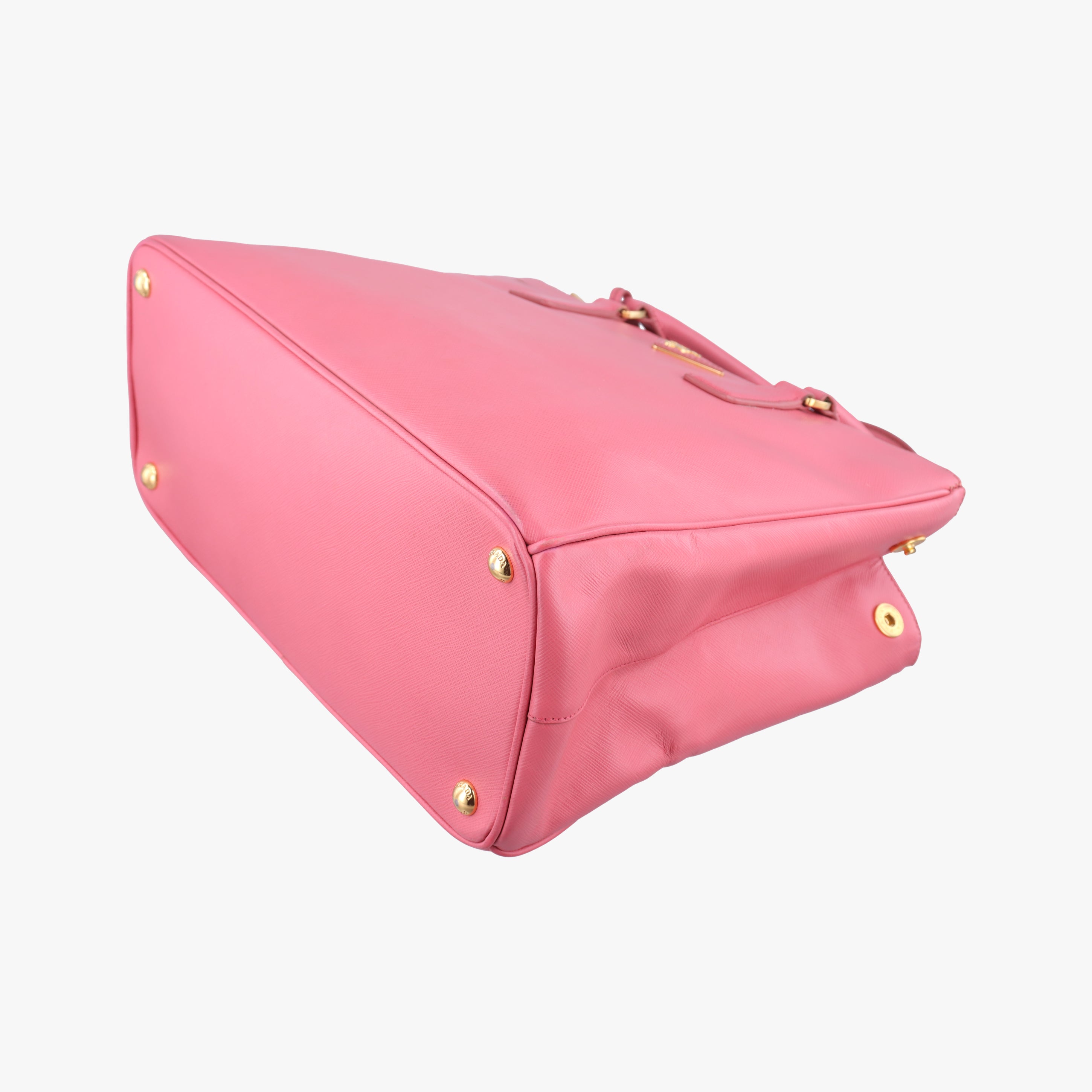 Pre-owned Prada Galleria Rose SAFFIANO Leather BN1874 shoulderbag | stylenewstar