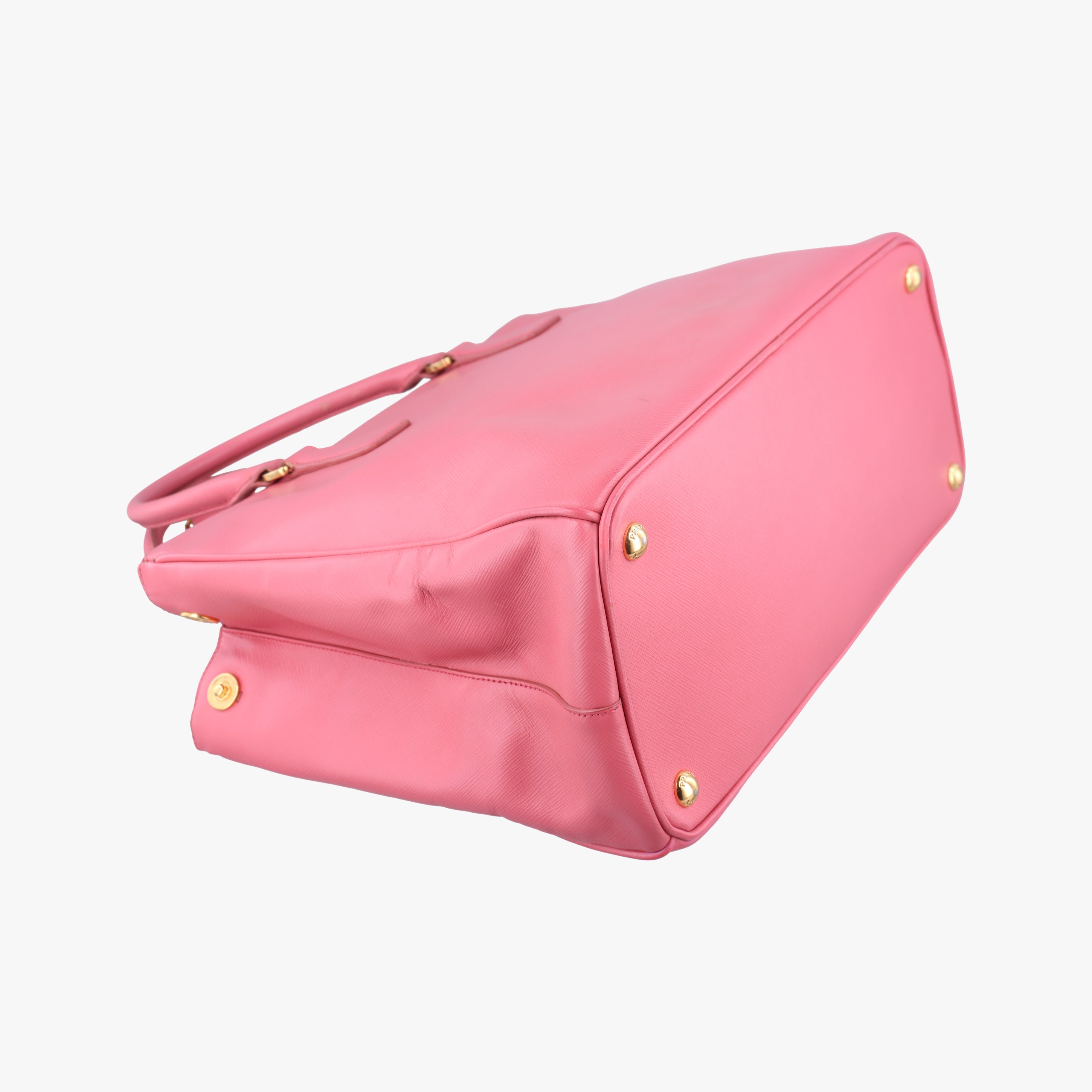 Pre-owned Prada Galleria Rose SAFFIANO Leather BN1874 shoulderbag | stylenewstar