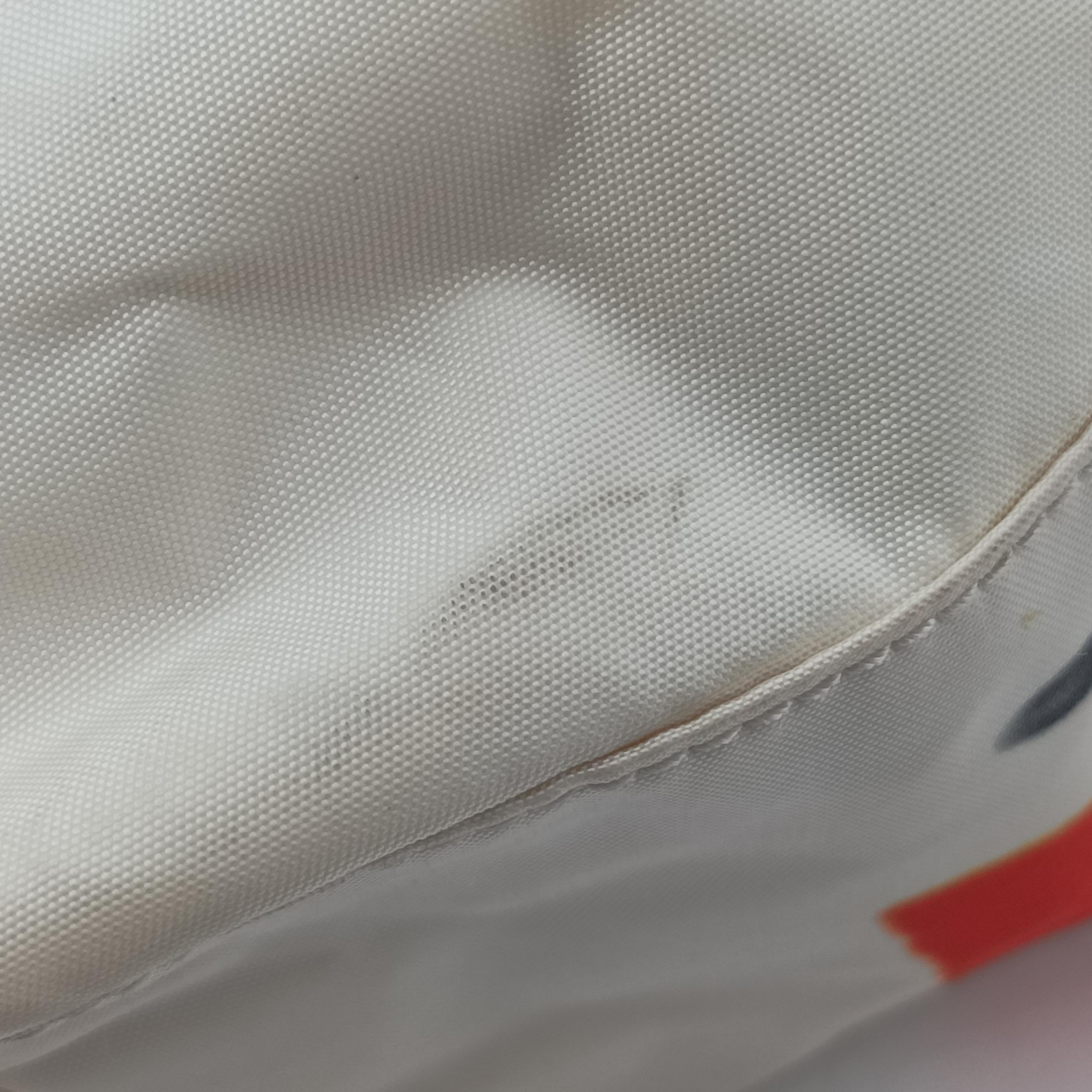 Pre-owned Prada Tessuto Stampato White x Black x Orange nylon  shoulderbag | stylenewstar