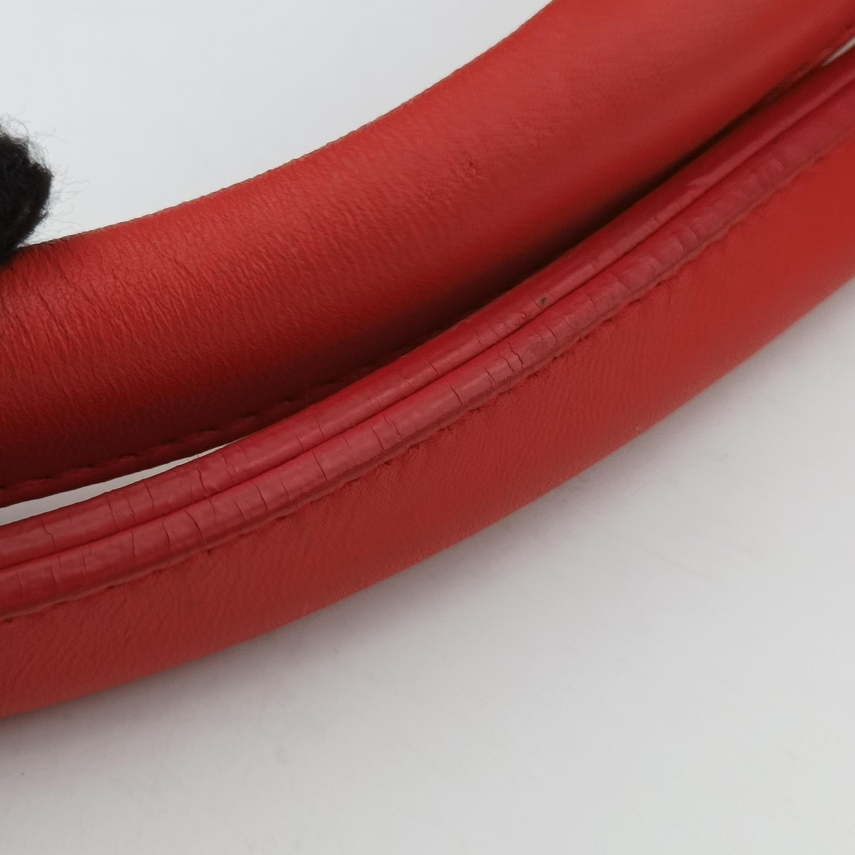 Pre-owned Bottega Veneta Cabat intrecciato Red lambskin  handbag | stylenewstar