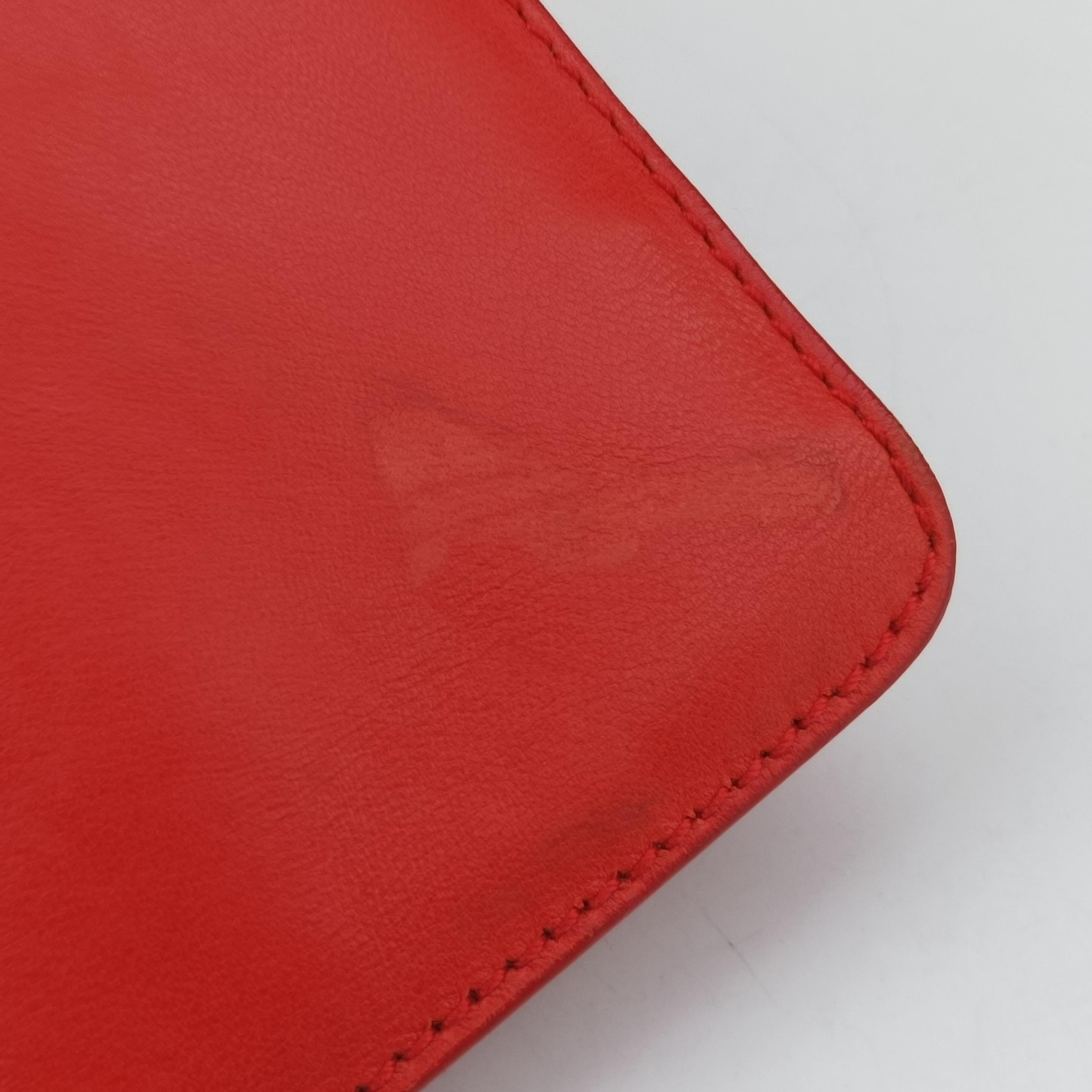 Pre-owned Bottega Veneta Cabat intrecciato Red lambskin  handbag | stylenewstar