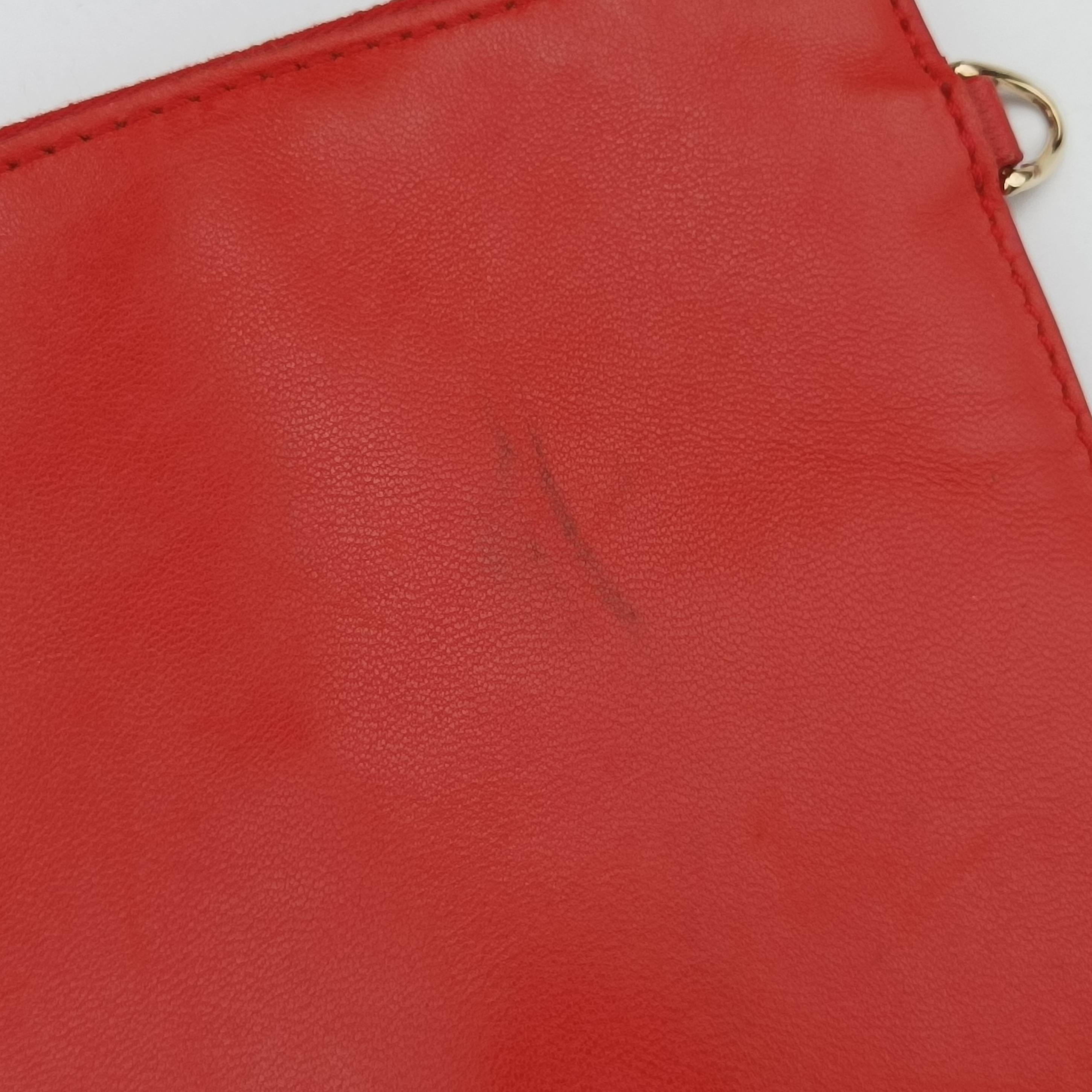 Pre-owned Bottega Veneta Cabat intrecciato Red lambskin  handbag | stylenewstar