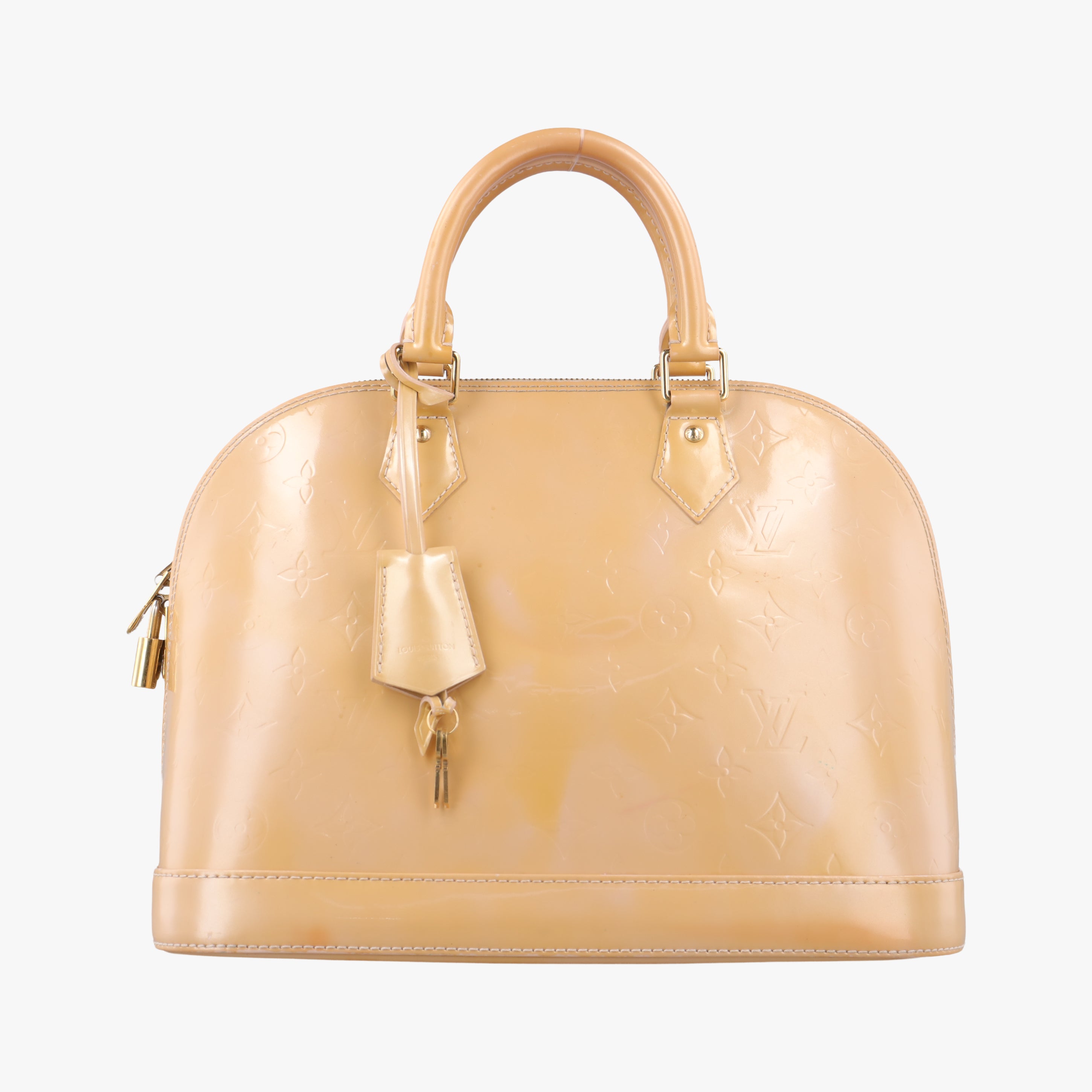 Pre-owned Louis Vuitton Alma PM Dunne Vernis M90170 handbag | stylenewstar