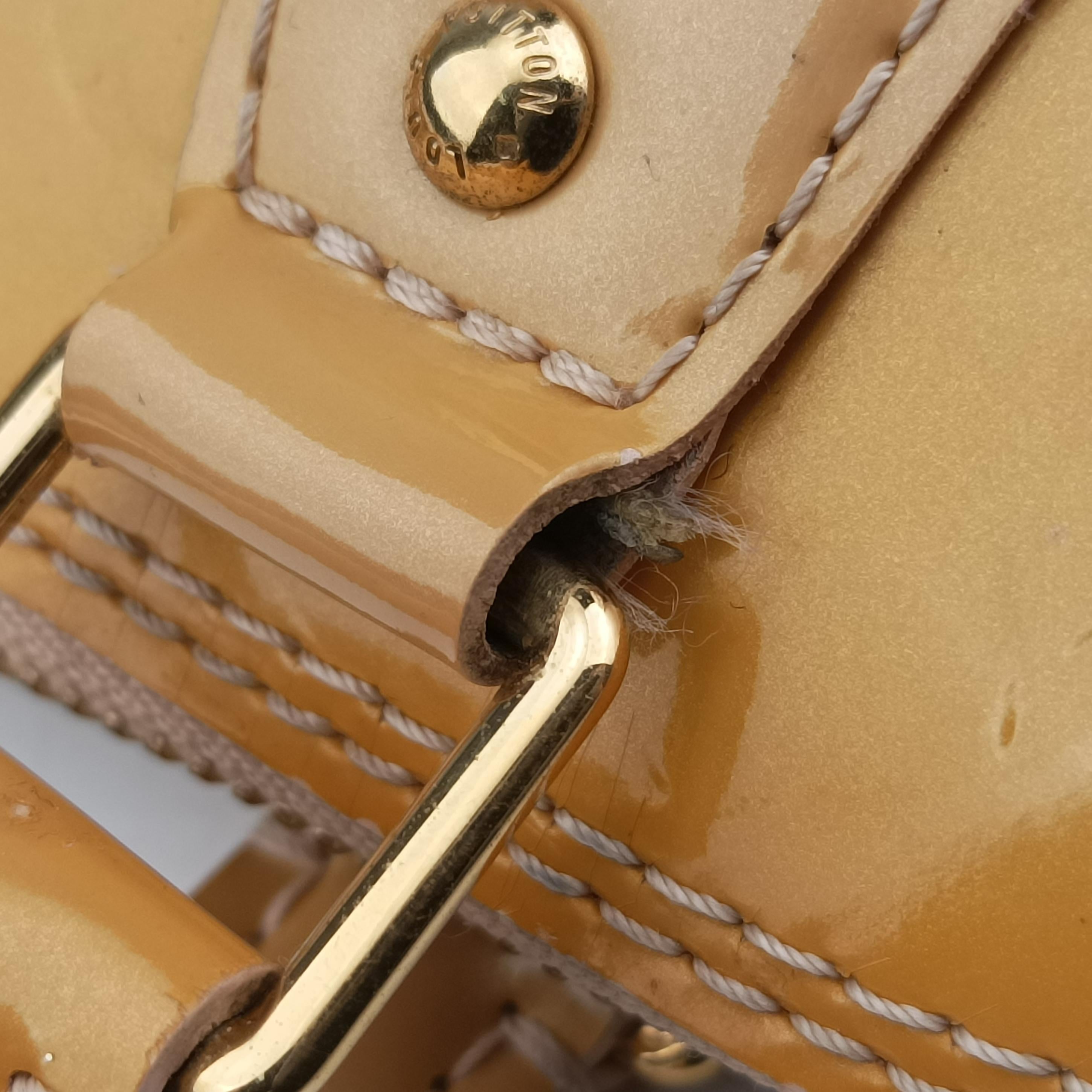 Pre-owned Louis Vuitton Alma PM Dunne Vernis M90170 handbag | stylenewstar