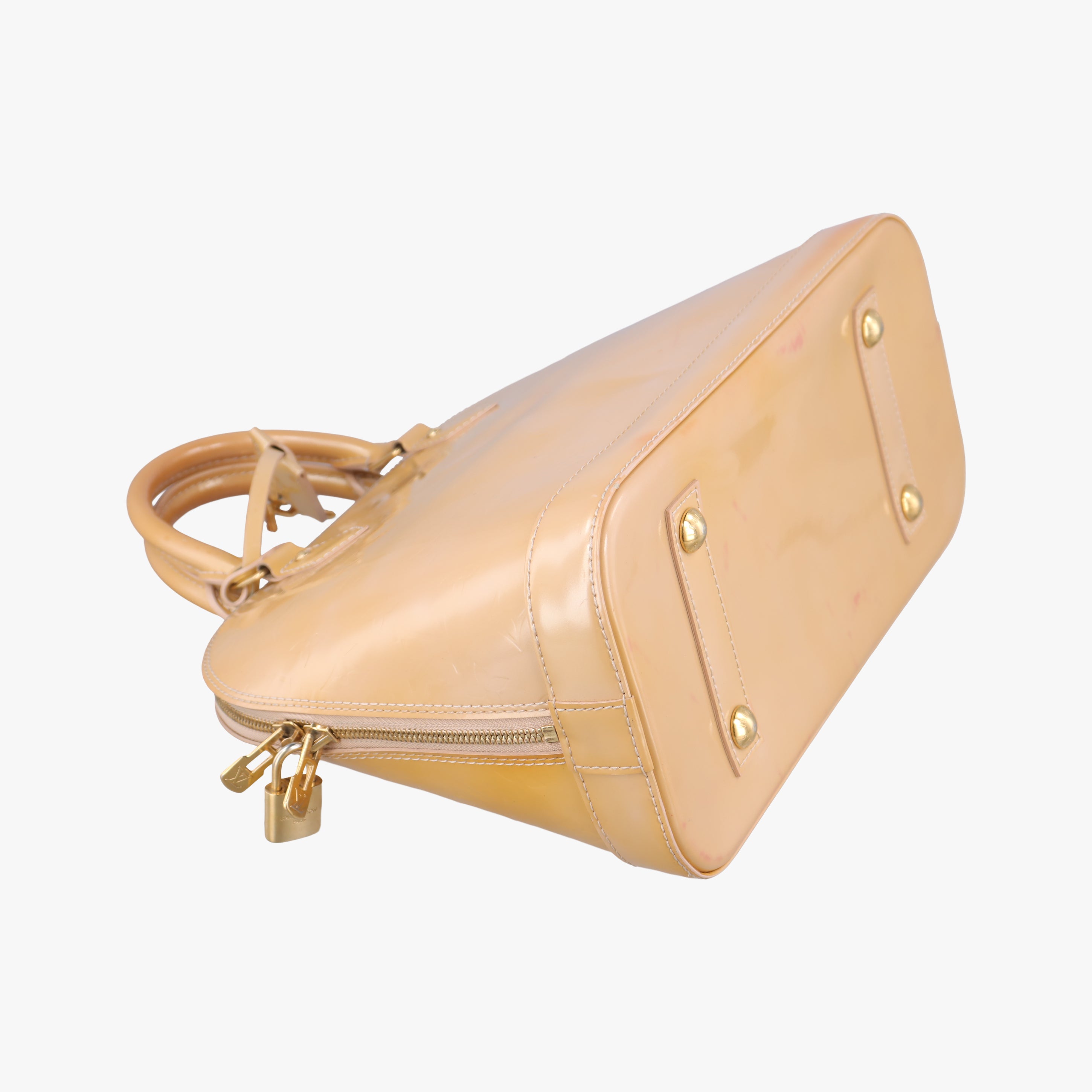Pre-owned Louis Vuitton Alma PM Dunne Vernis M90170 handbag | stylenewstar