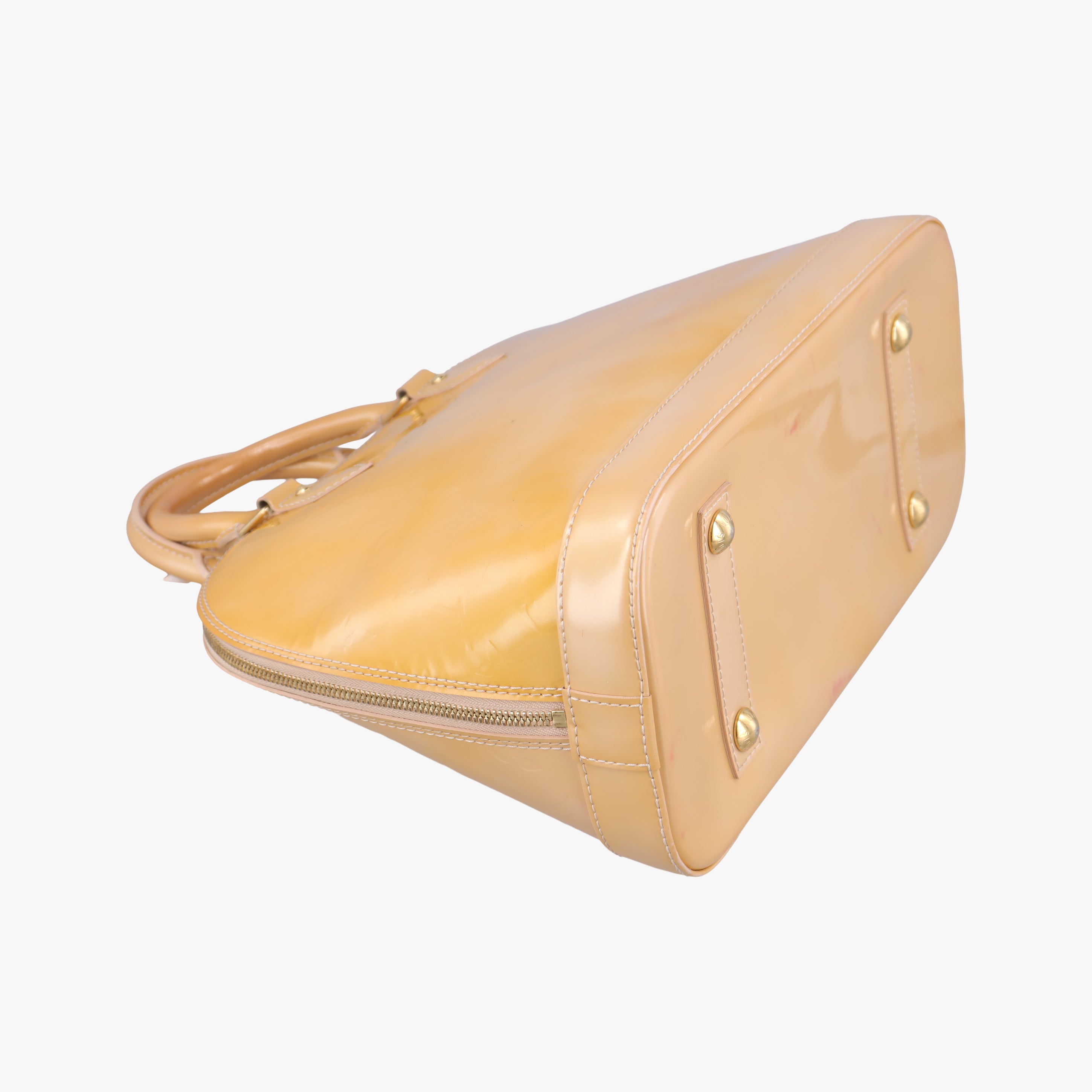 Pre-owned Louis Vuitton Alma PM Dunne Vernis M90170 handbag | stylenewstar