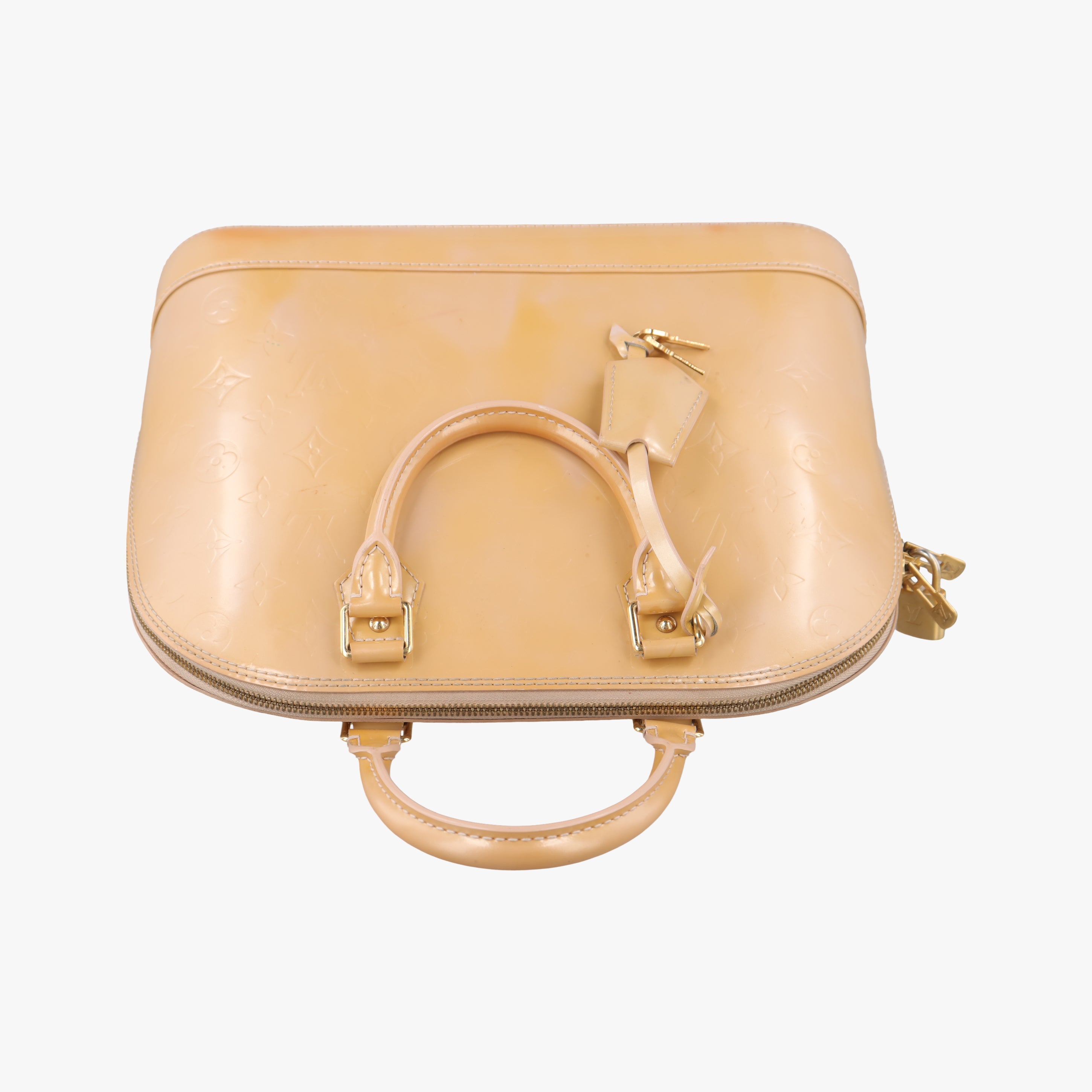 Pre-owned Louis Vuitton Alma PM Dunne Vernis M90170 handbag | stylenewstar