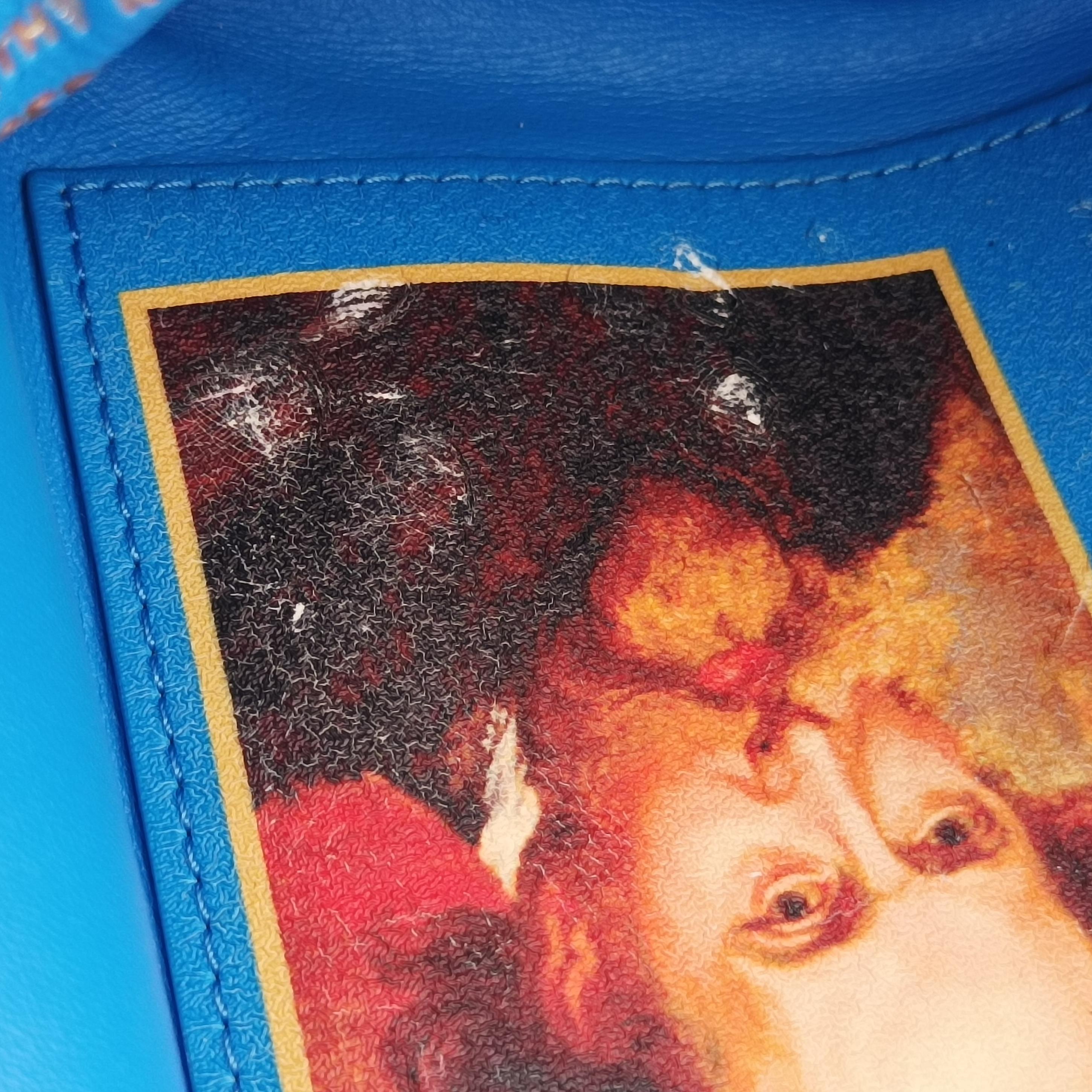 Secondhand Louis Vuitton Palm Springs PM Masters Jeff Koons Rubens Tiger Hunt blue×multicolor Monogram Celty M43335 backpack/rucksack | stylenewstar