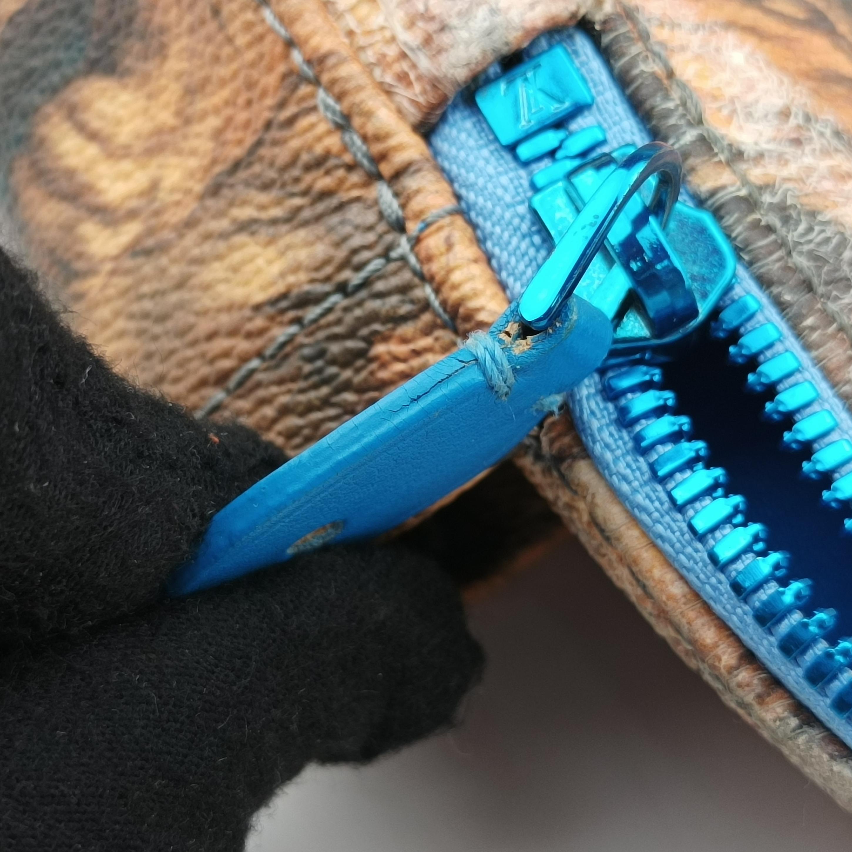 Secondhand Louis Vuitton Palm Springs PM Masters Jeff Koons Rubens Tiger Hunt blue×multicolor Monogram Celty M43335 backpack/rucksack | stylenewstar