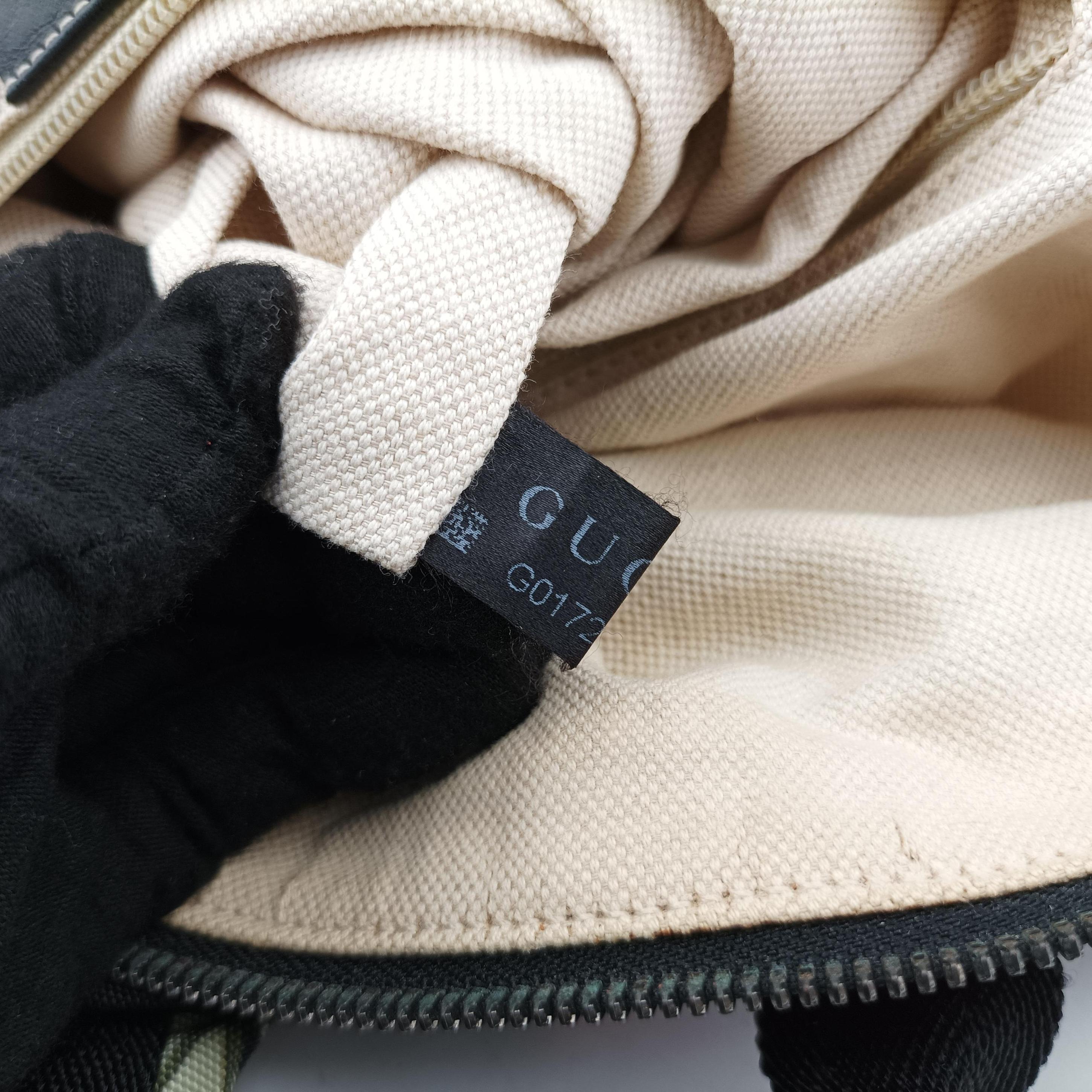 Secondhand Gucci Floral Black×Multicolour nylon 353476 backpack/rucksack | stylenewstar