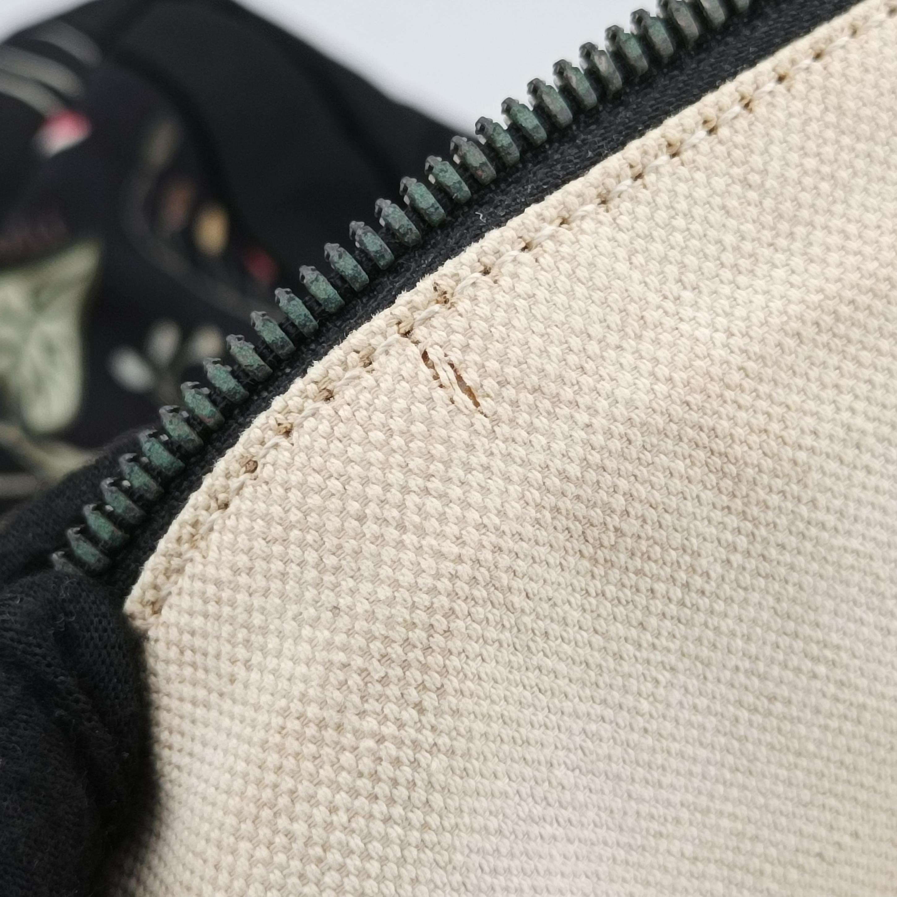 Secondhand Gucci Floral Black×Multicolour nylon 353476 backpack/rucksack | stylenewstar