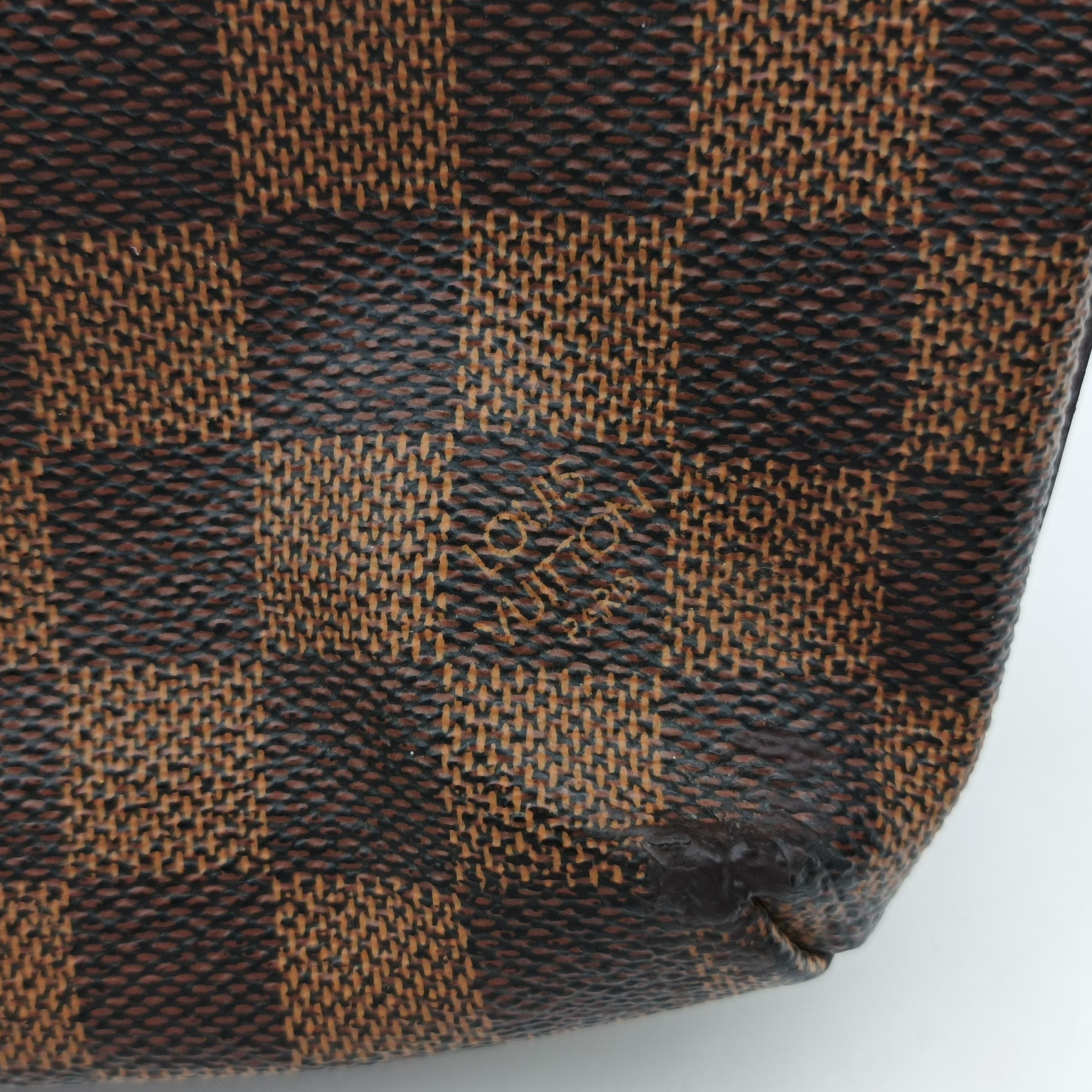 Pre-owned Louis Vuitton Damier Trotter Bobur EBENE Damier Canvas N41135 shoulderbag | stylenewstar