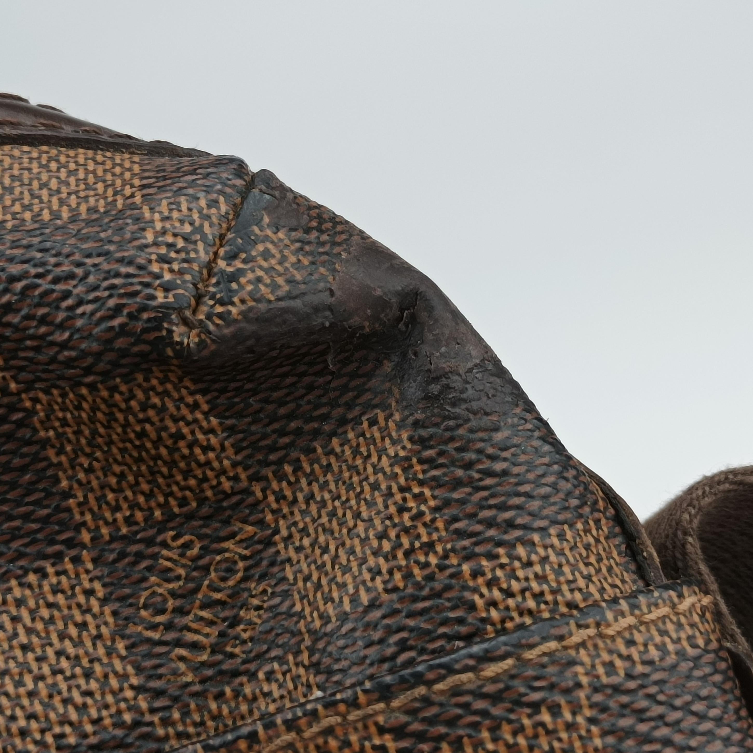 Pre-owned Louis Vuitton Damier Trotter Bobur EBENE Damier Canvas N41135 shoulderbag | stylenewstar