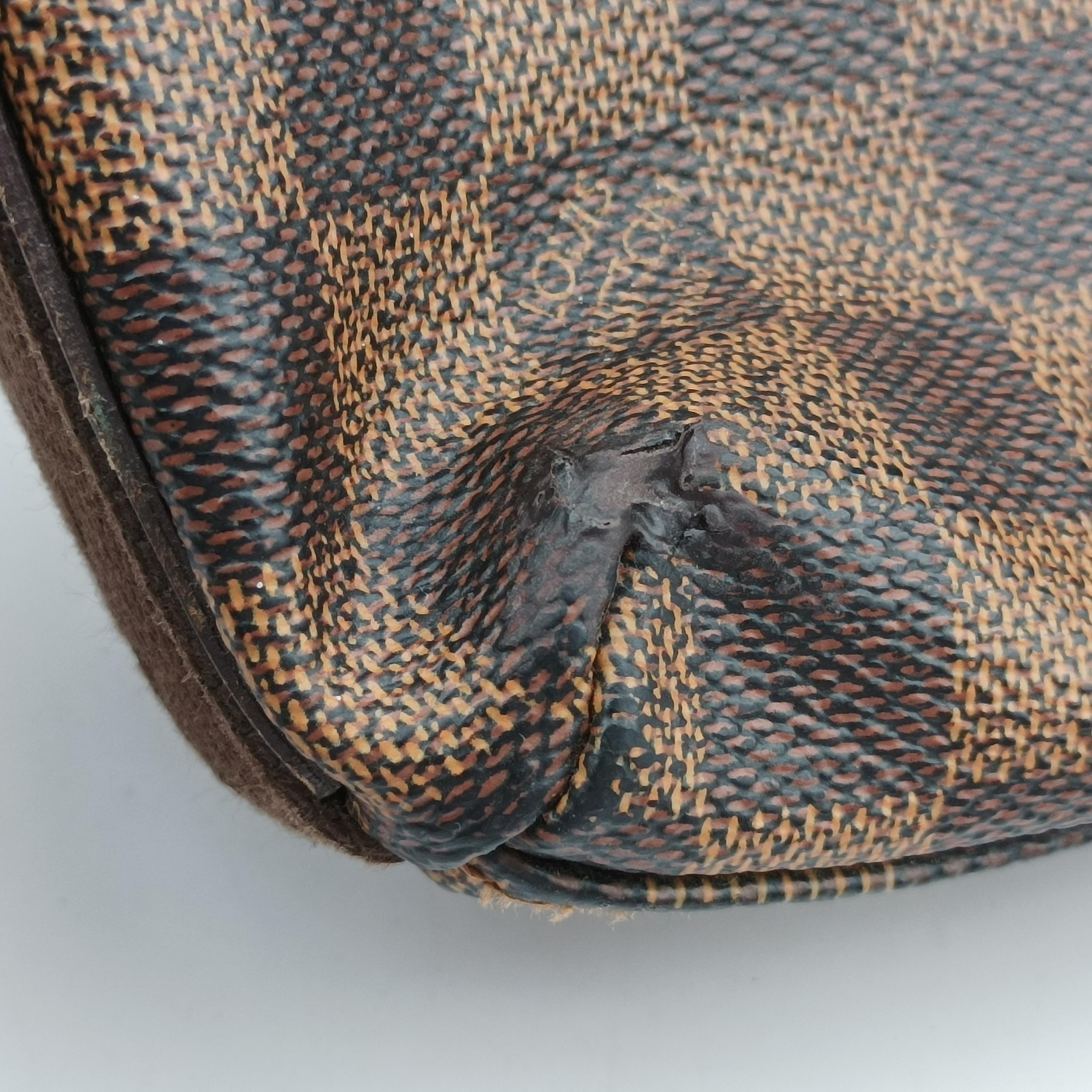 Pre-owned Louis Vuitton Damier Trotter Bobur EBENE Damier Canvas N41135 shoulderbag | stylenewstar
