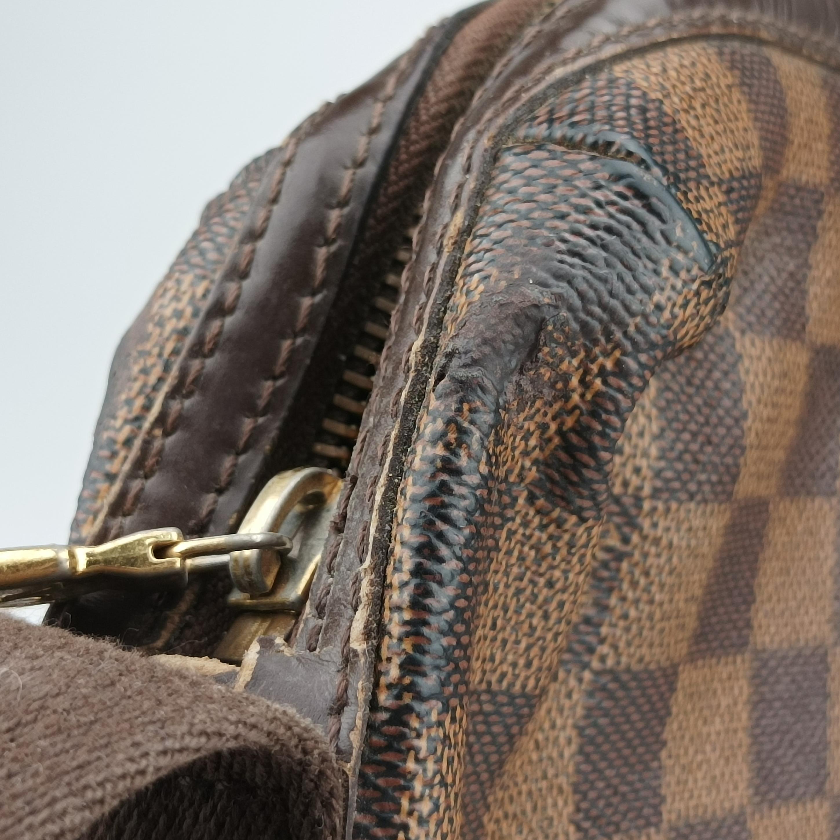 Pre-owned Louis Vuitton Damier Trotter Bobur EBENE Damier Canvas N41135 shoulderbag | stylenewstar