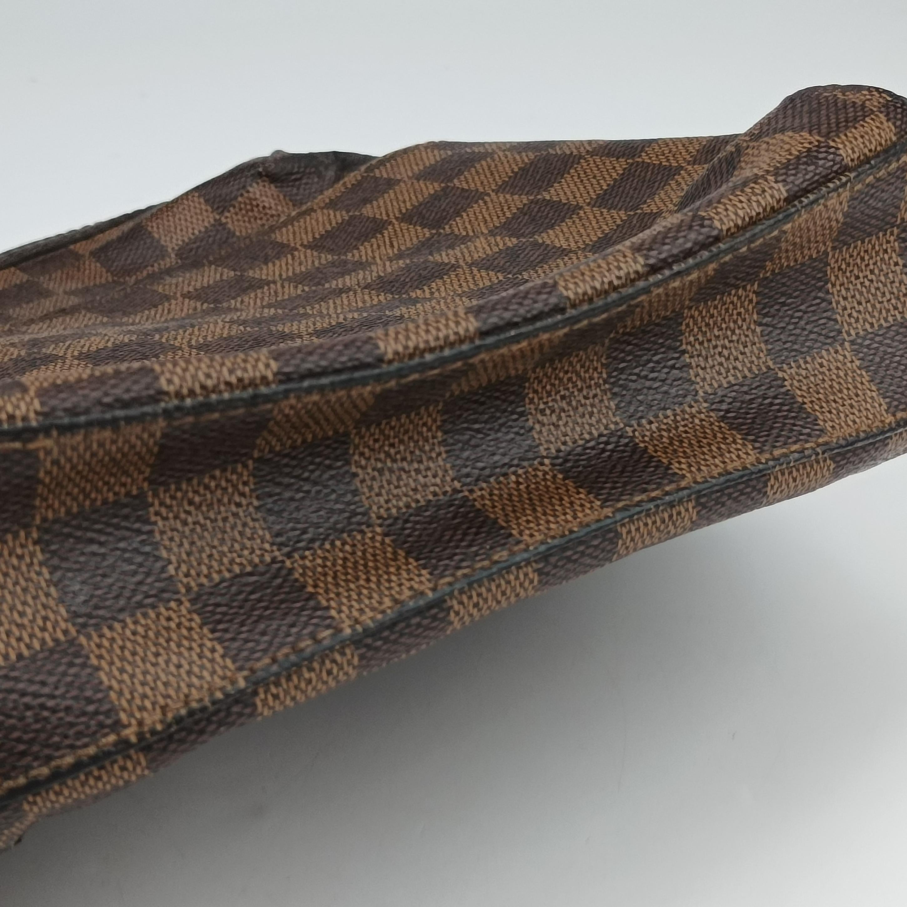 Pre-owned Louis Vuitton Damier Trotter Bobur EBENE Damier Canvas N41135 shoulderbag | stylenewstar