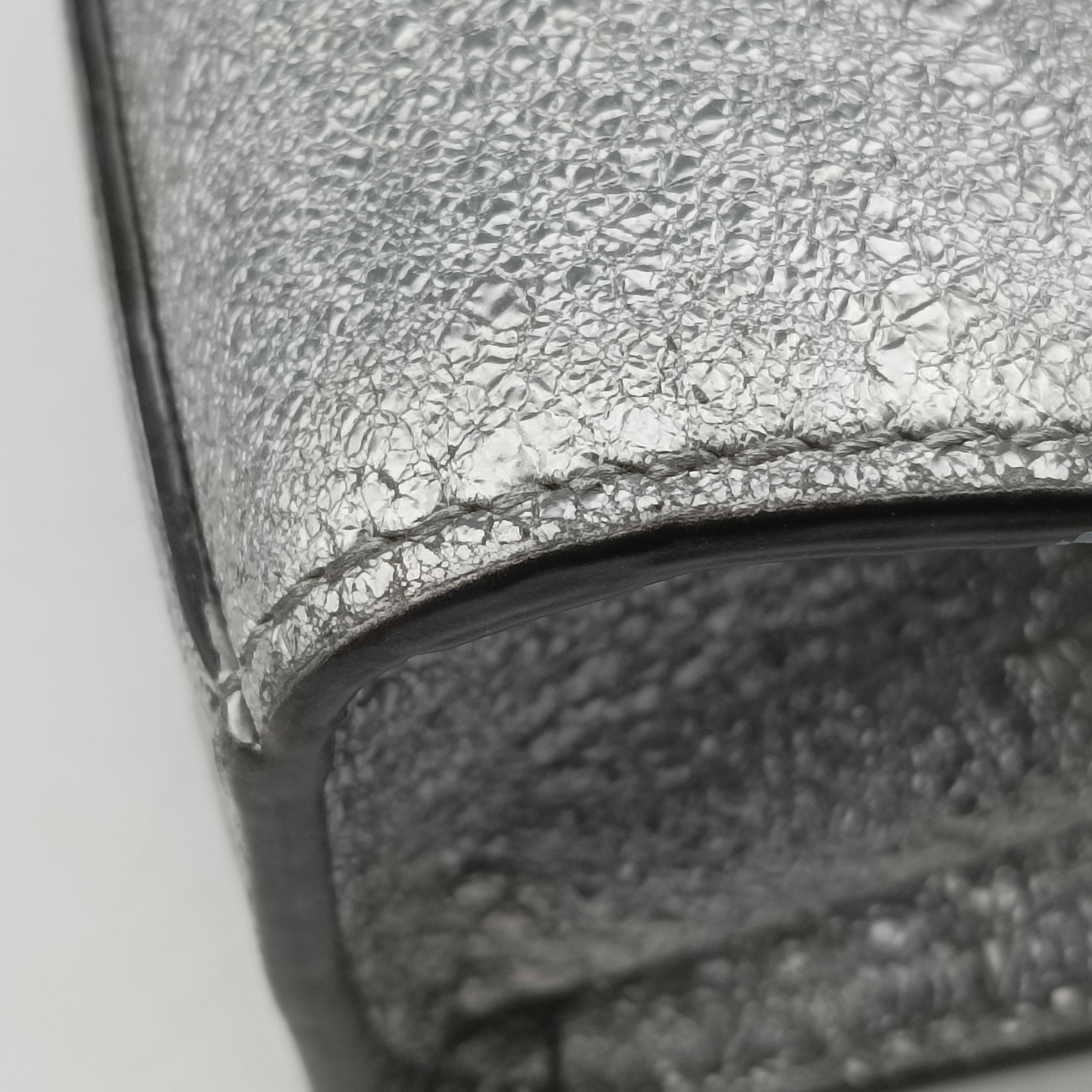 Pre-owned Gucci Padlock Silver Leather 409487 shoulderbag | stylenewstar