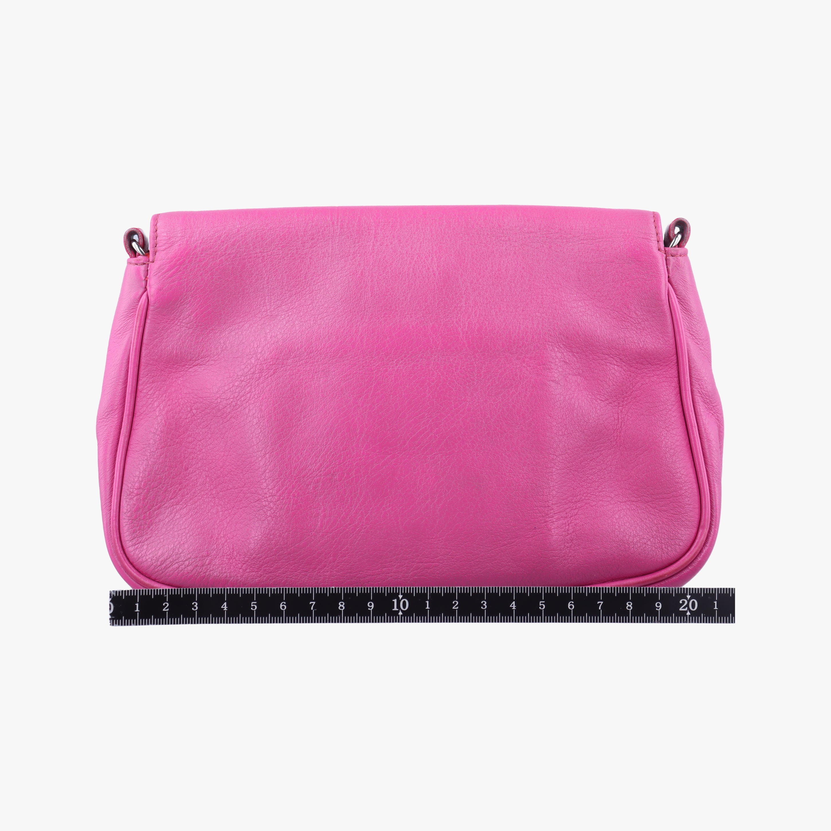 Pre-owned Fendi Fendista Pochette Pink Leather 8M0276 shoulderbag | stylenewstar