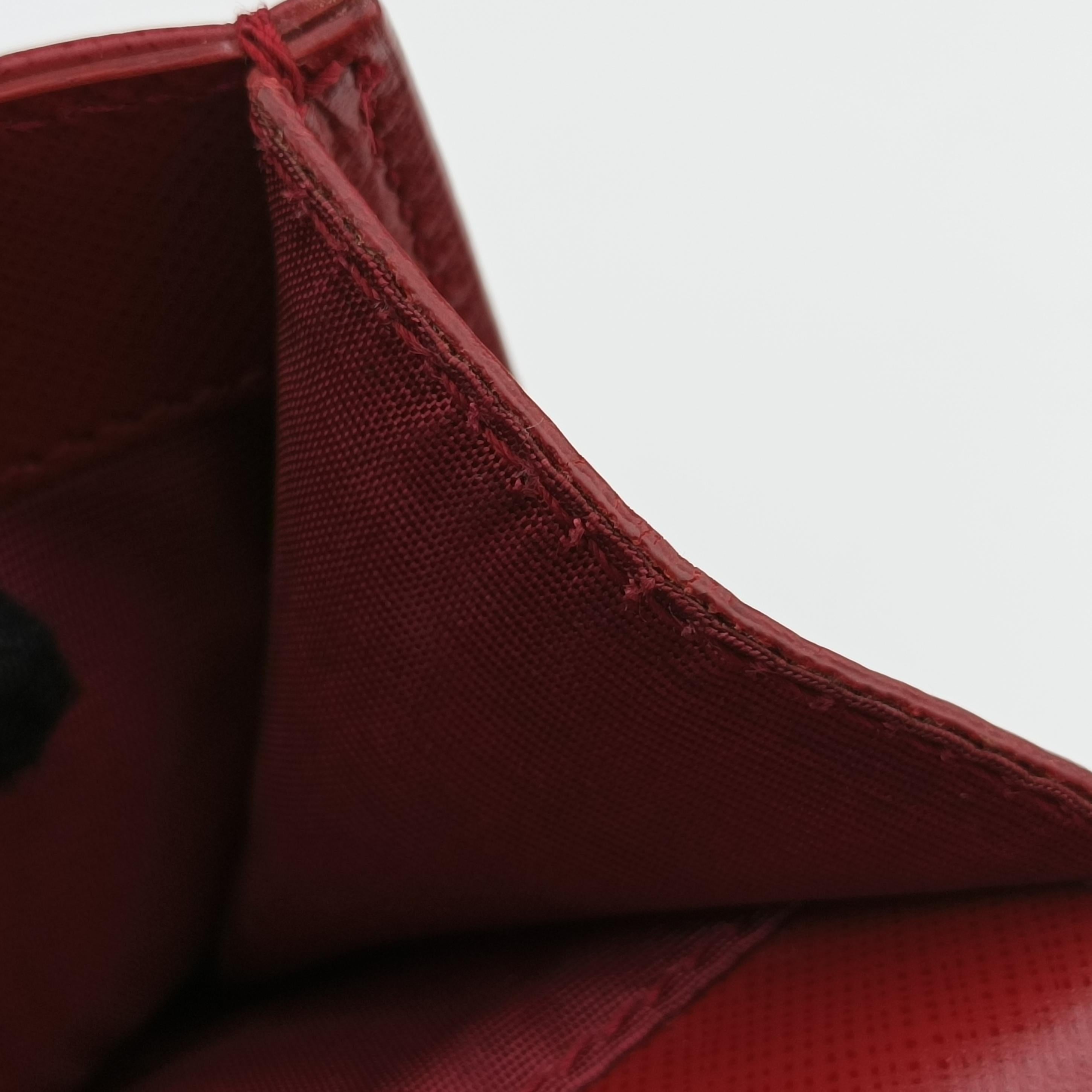 Vintage Ferragamo Ginny Vara Red Leather  shoulderbag | stylenewstar