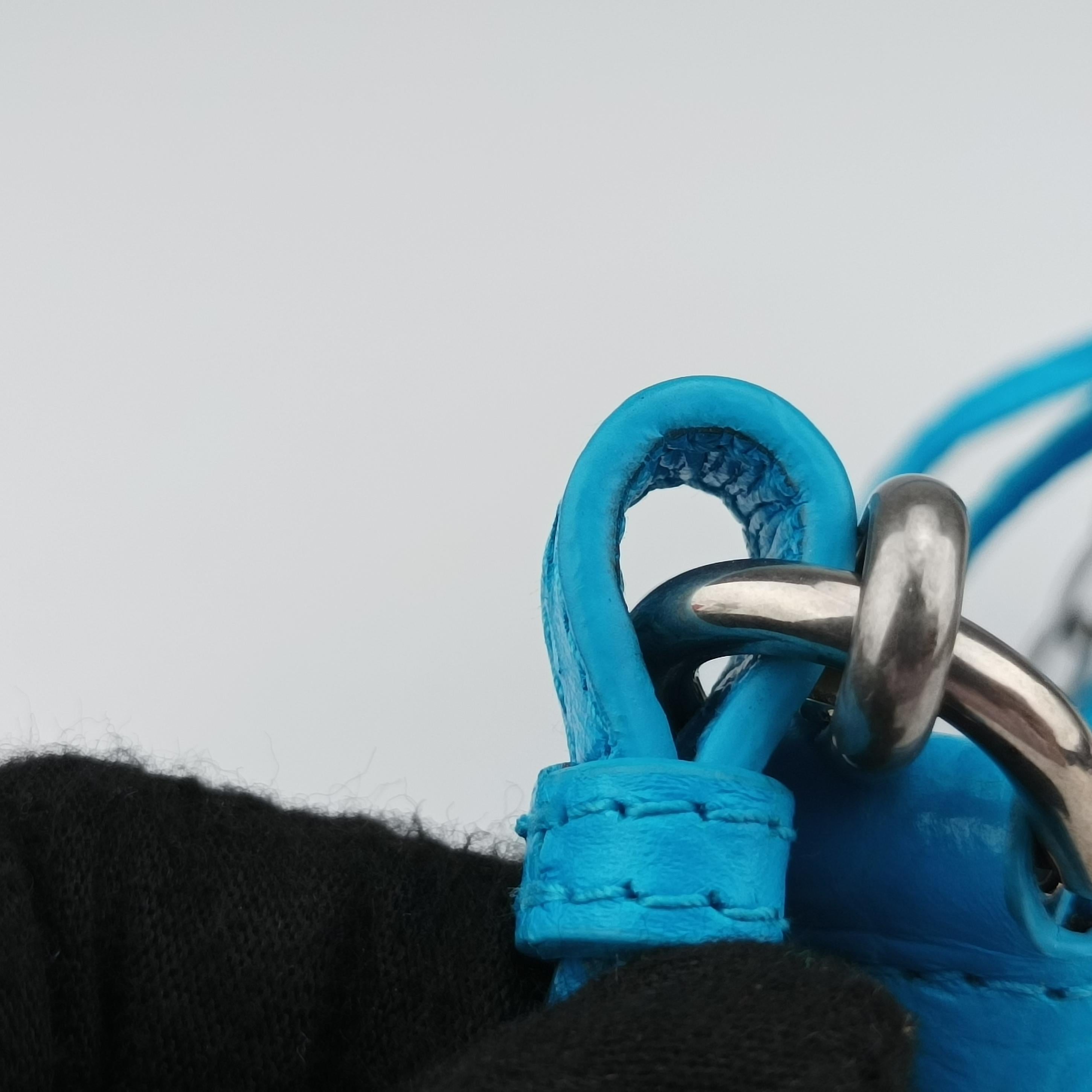 Secondhand Balenciaga Le Cagole Blue lambskin  shoulderbag | stylenewstar