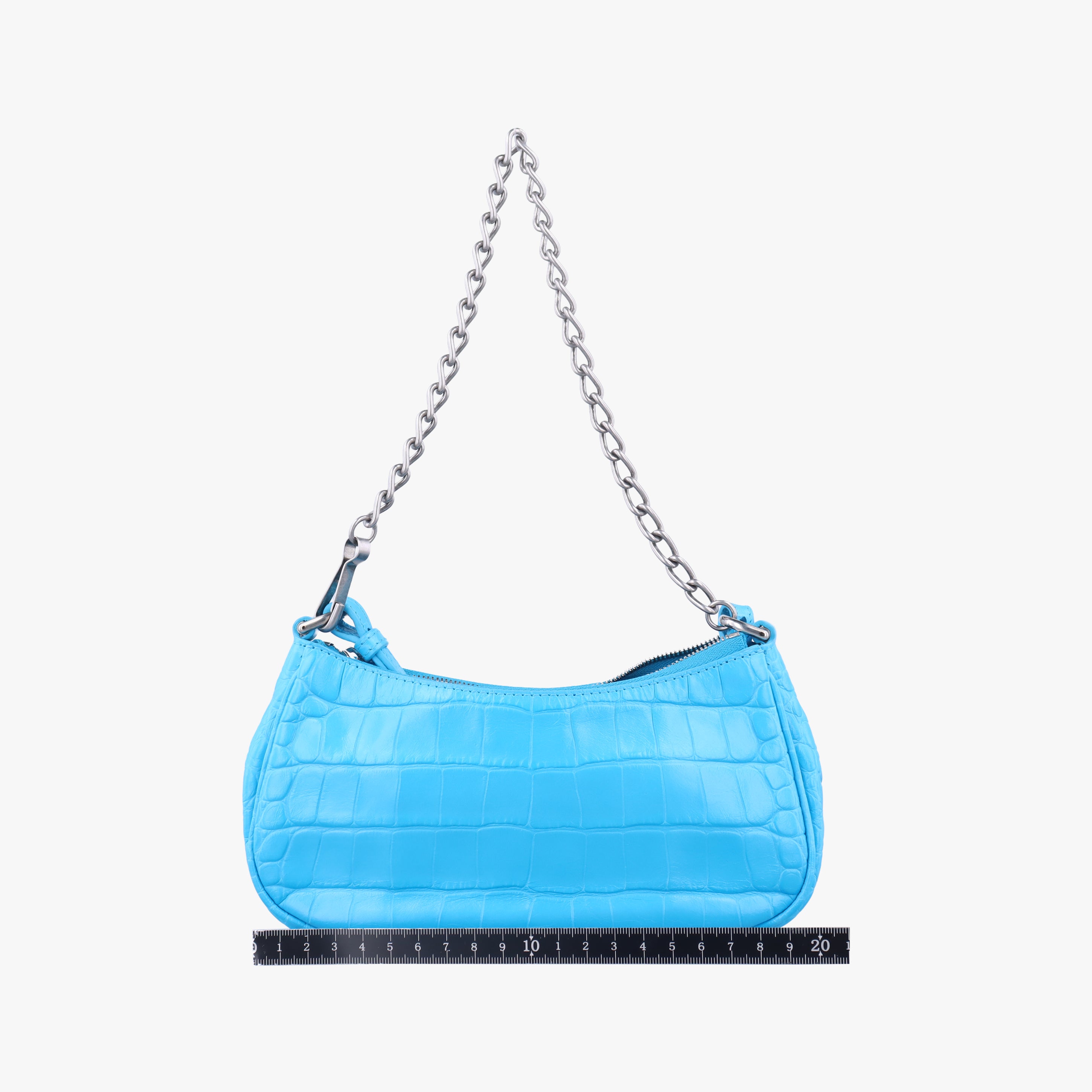 Secondhand Balenciaga Le Cagole Blue lambskin  shoulderbag | stylenewstar