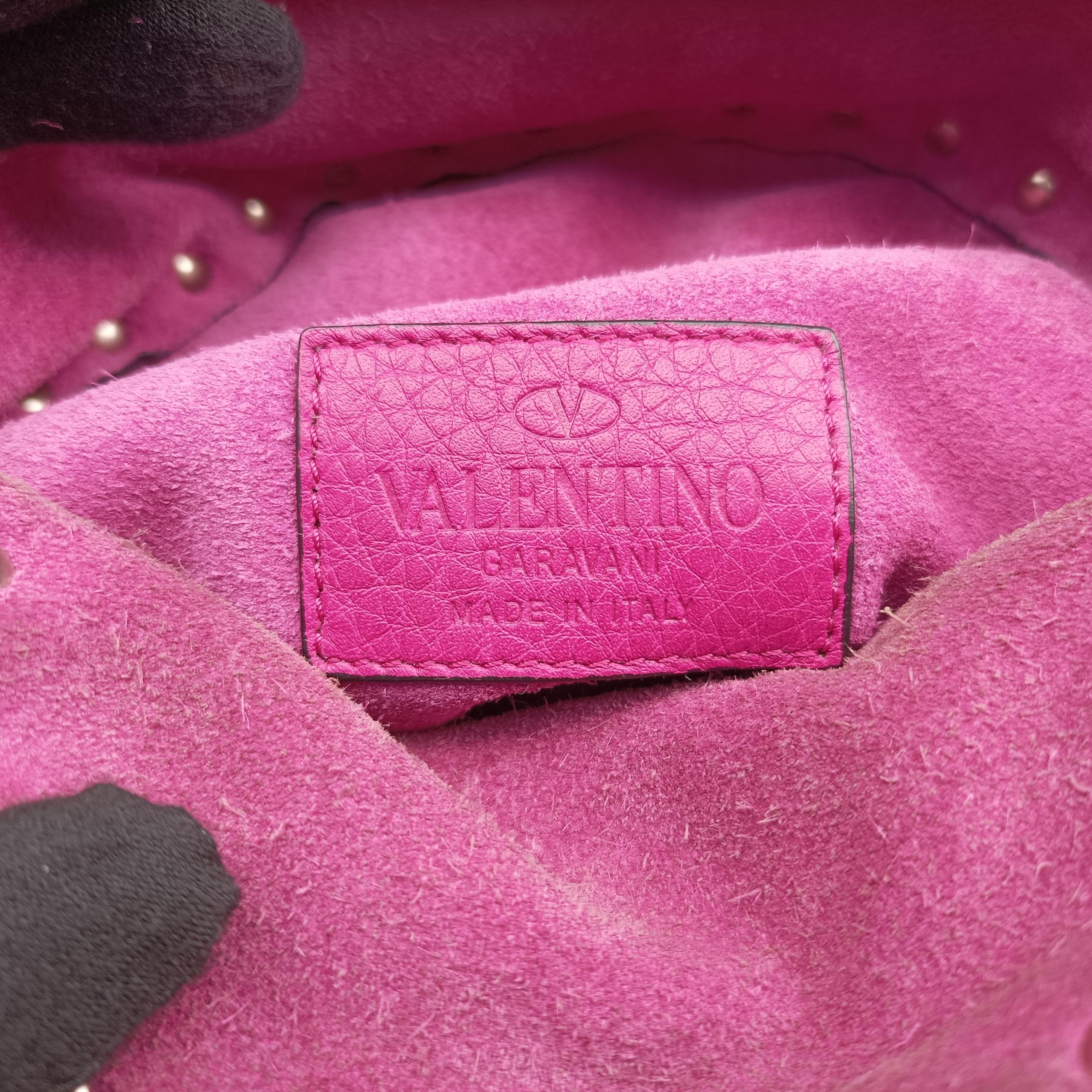 Vintage Valentino Rockstud Rose Leather  backpack/rucksack | stylenewstar