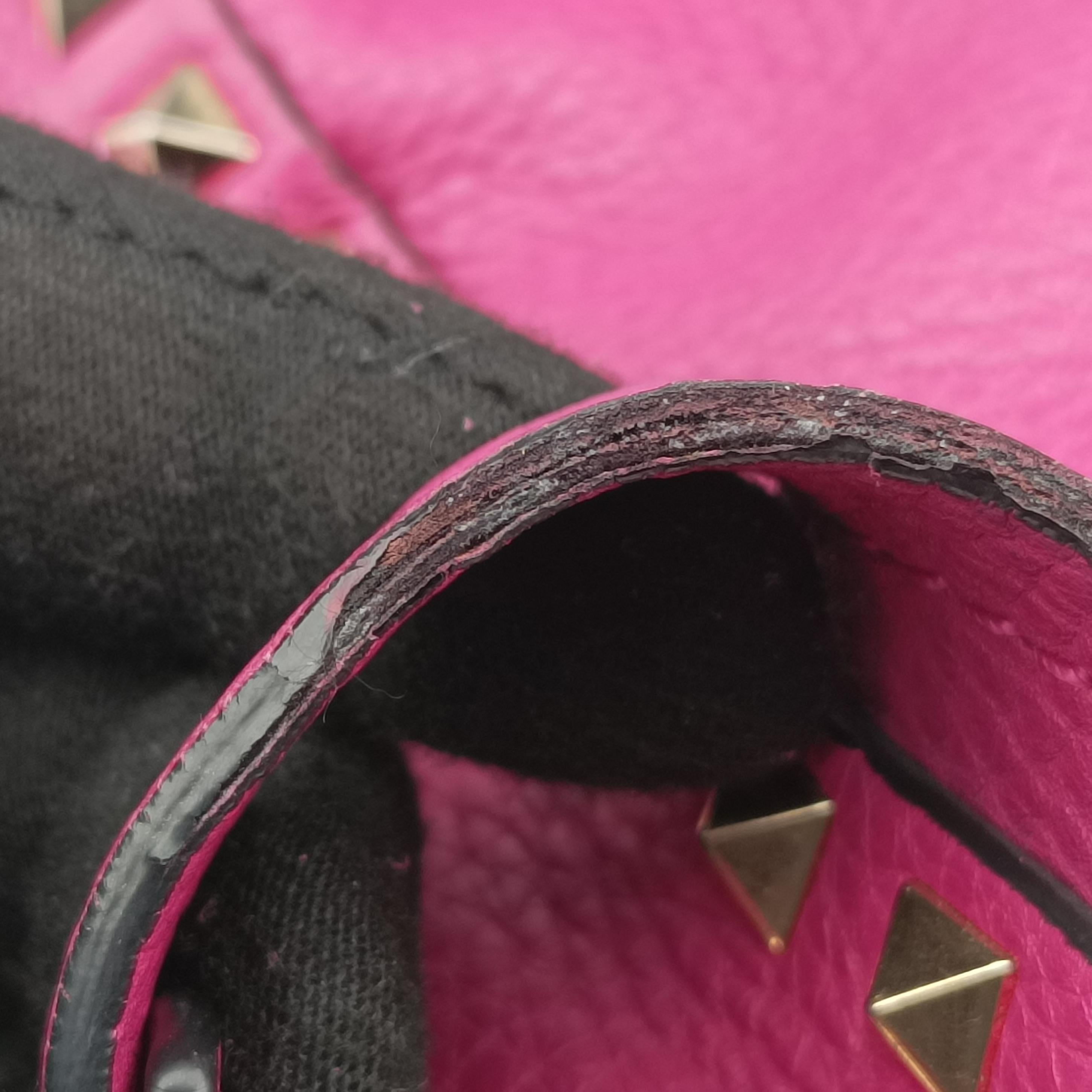 Vintage Valentino Rockstud Rose Leather  backpack/rucksack | stylenewstar