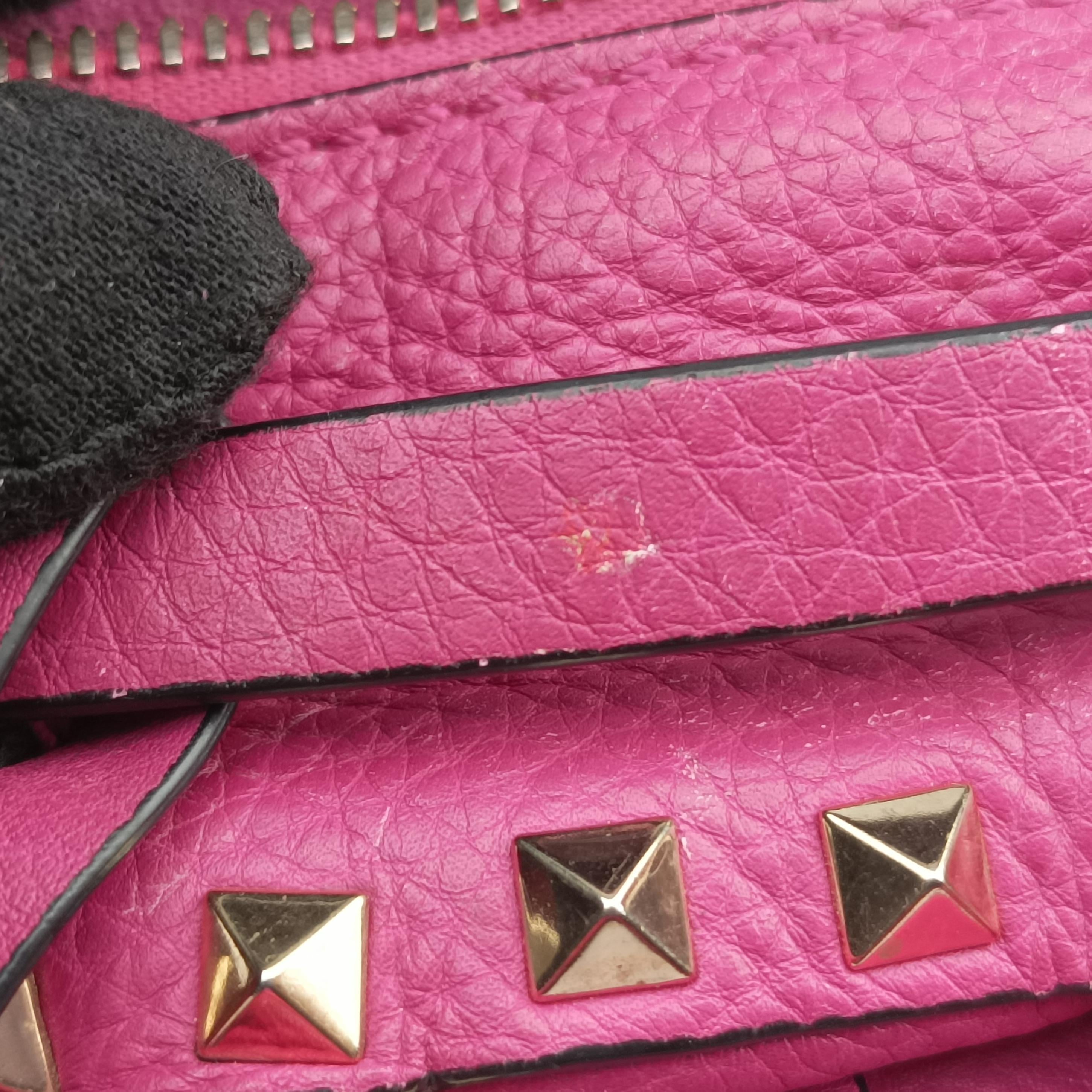 Vintage Valentino Rockstud Rose Leather  backpack/rucksack | stylenewstar