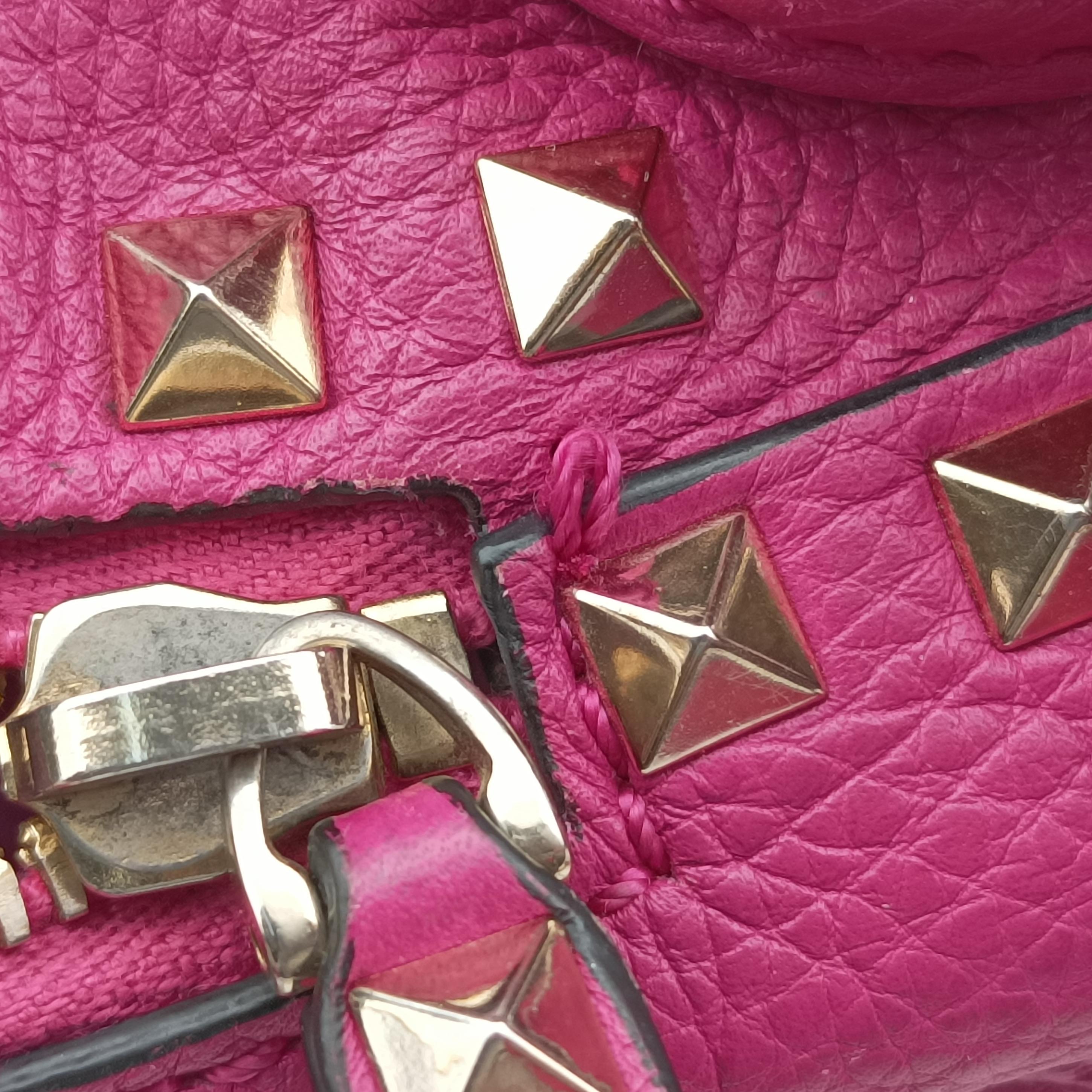 Vintage Valentino Rockstud Rose Leather  backpack/rucksack | stylenewstar