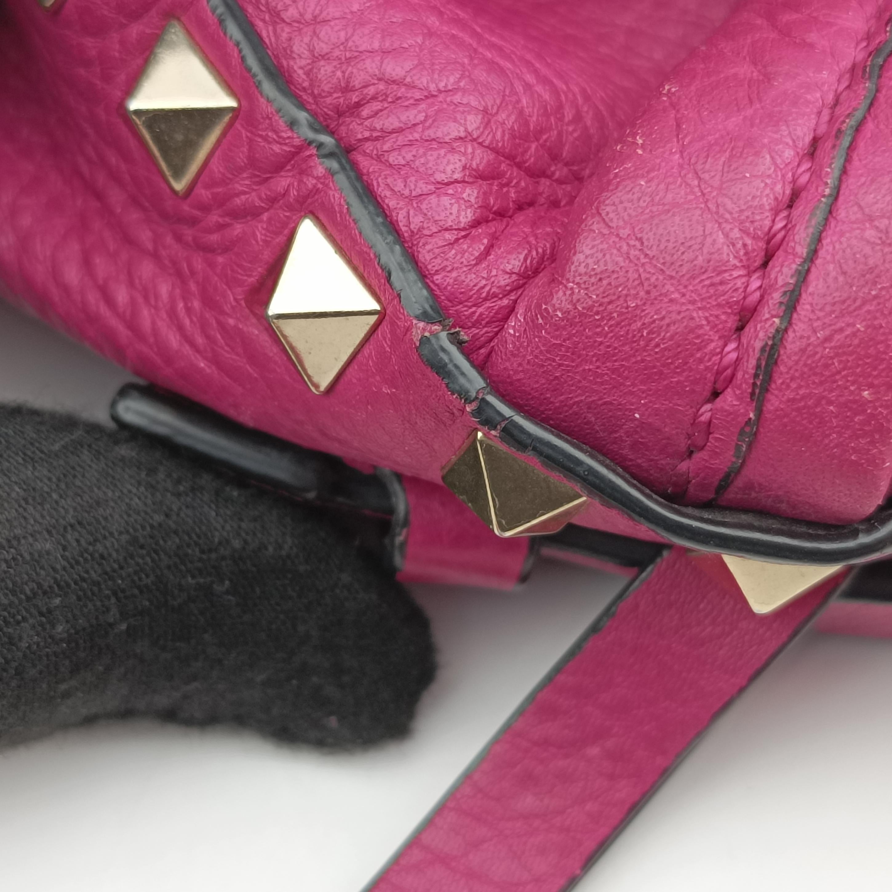 Vintage Valentino Rockstud Rose Leather  backpack/rucksack | stylenewstar