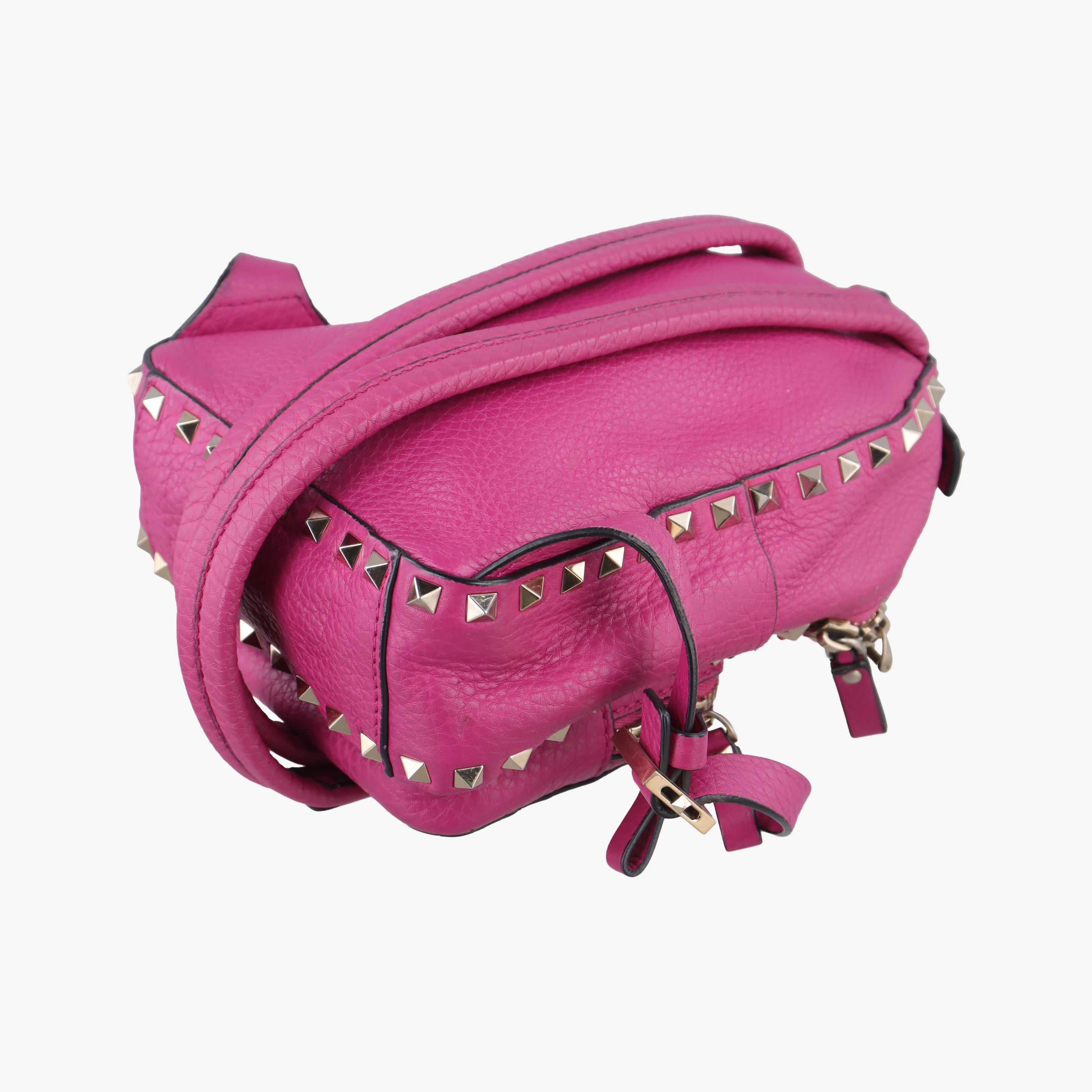 Vintage Valentino Rockstud Rose Leather  backpack/rucksack | stylenewstar