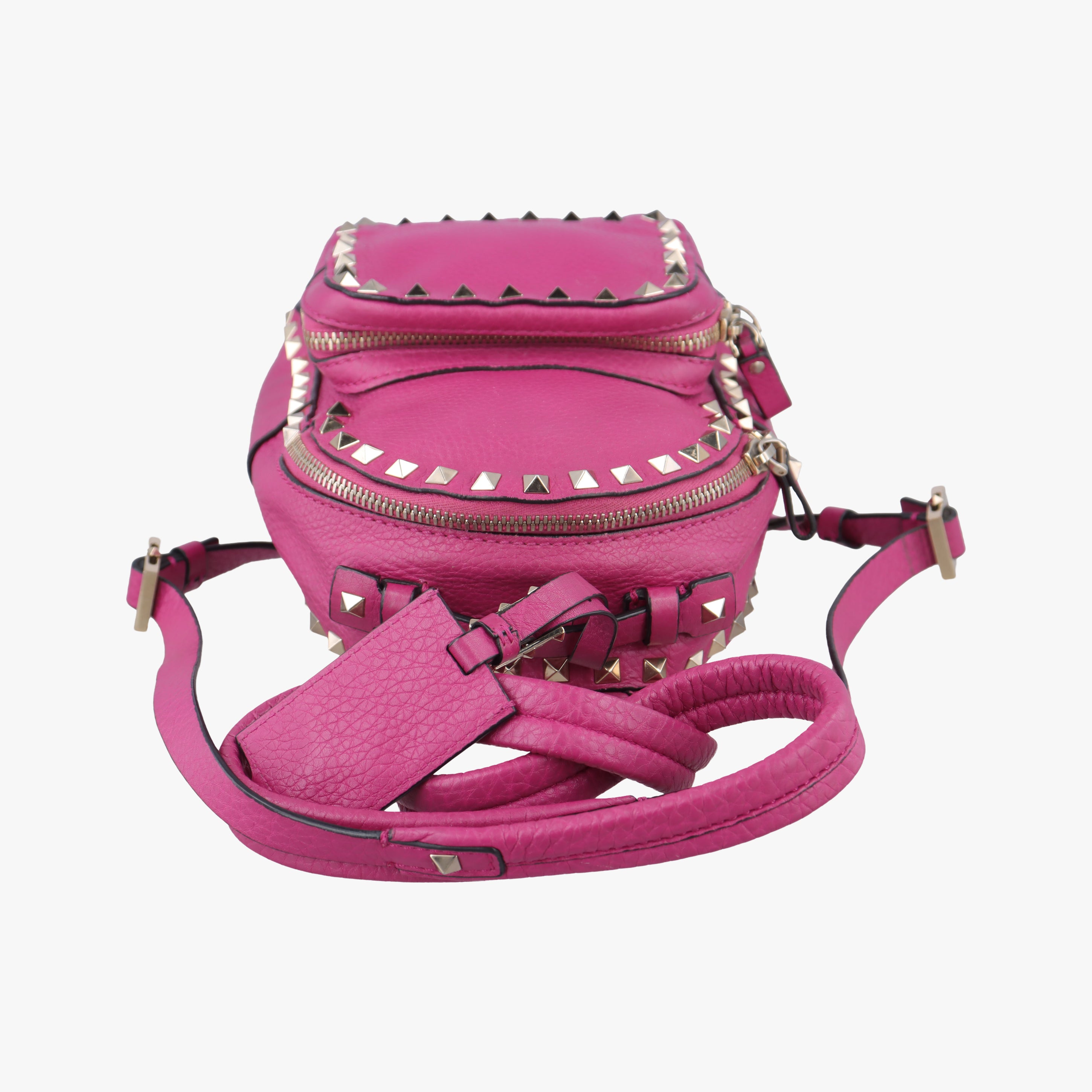 Vintage Valentino Rockstud Rose Leather  backpack/rucksack | stylenewstar