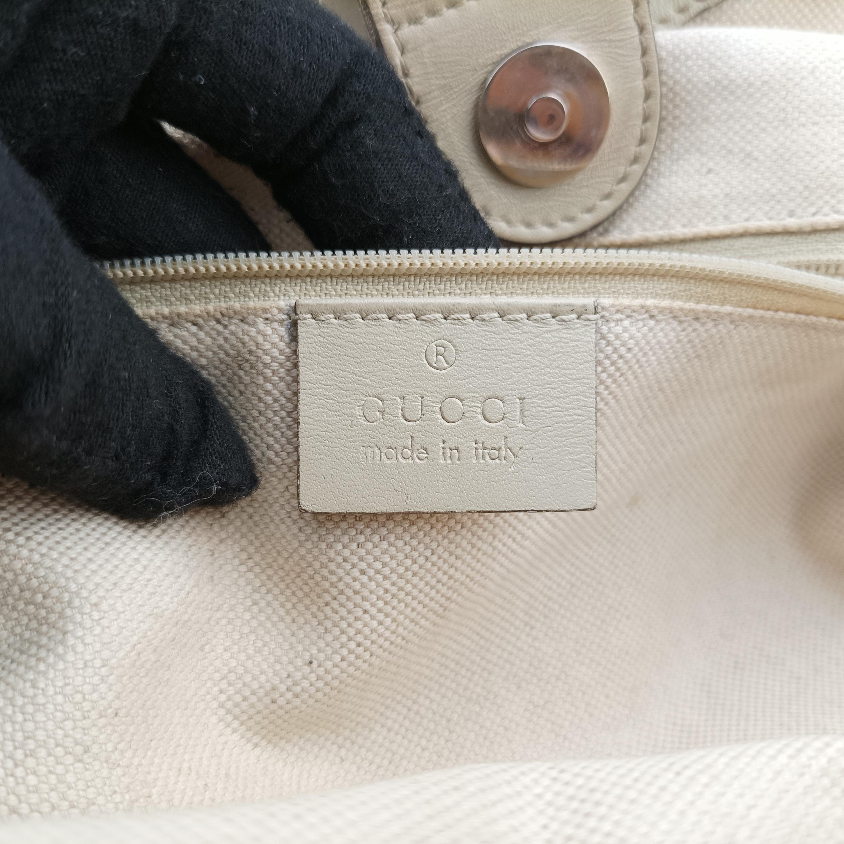 Secondhand Gucci Sukey Brown canvas×leather 211944 handbag | stylenewstar