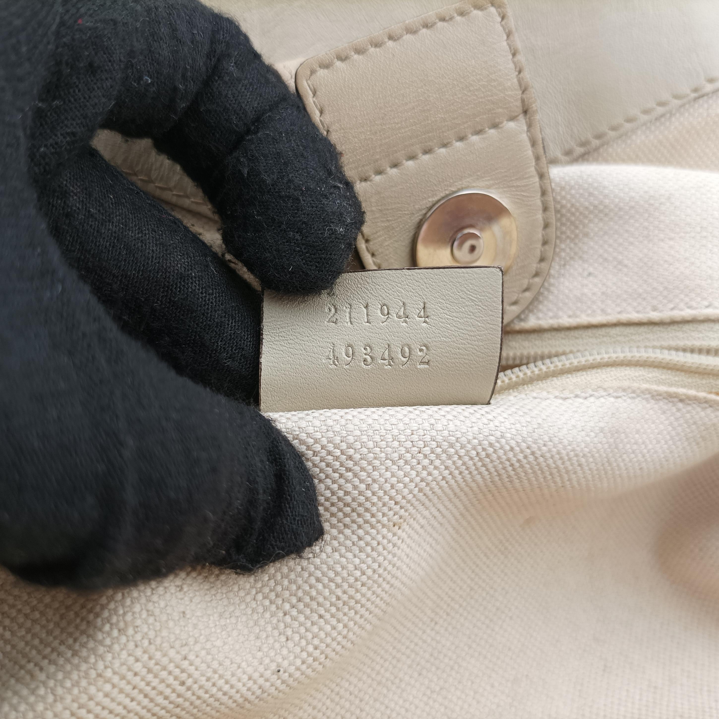 Secondhand Gucci Sukey Brown canvas×leather 211944 handbag | stylenewstar