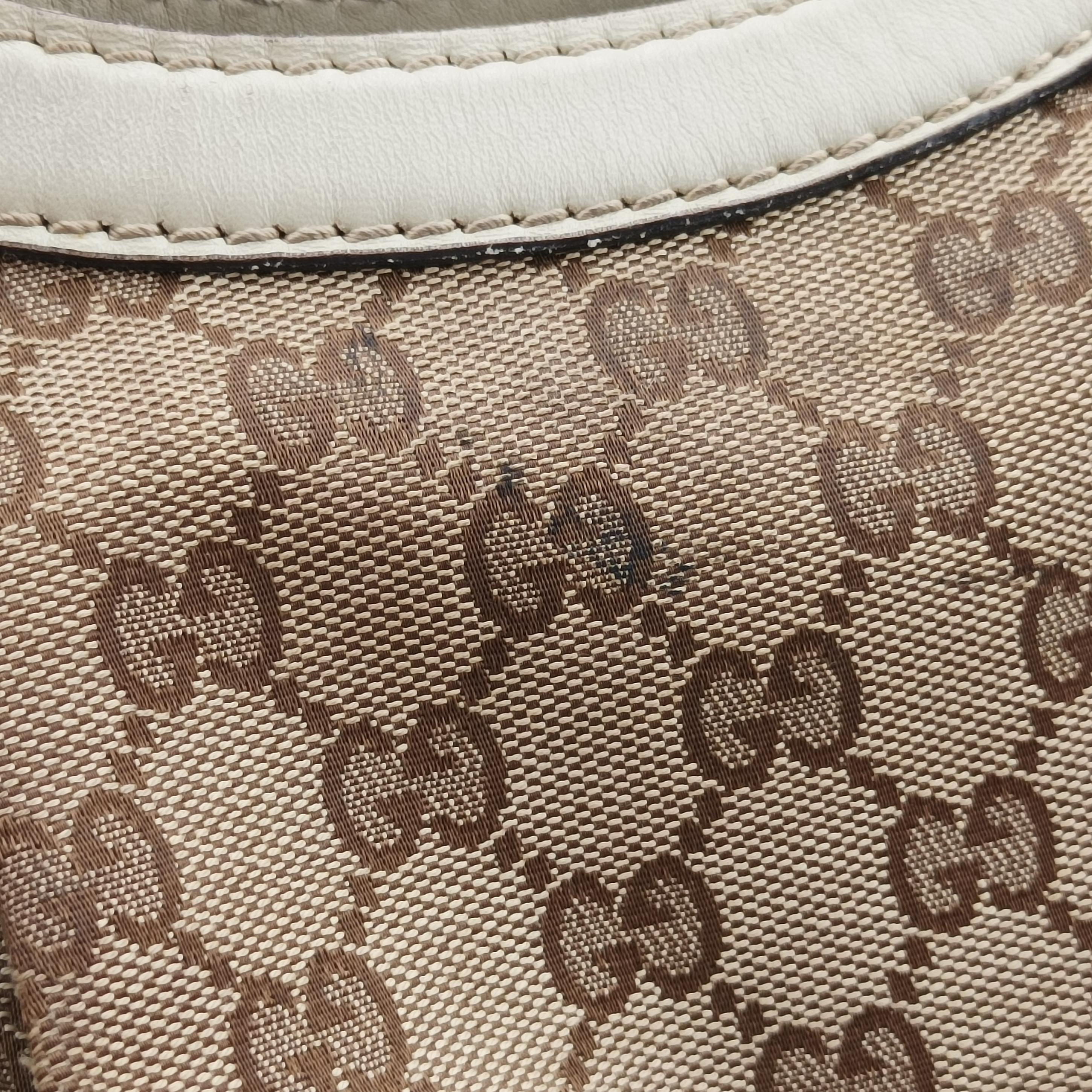 Secondhand Gucci Sukey Brown canvas×leather 211944 handbag | stylenewstar