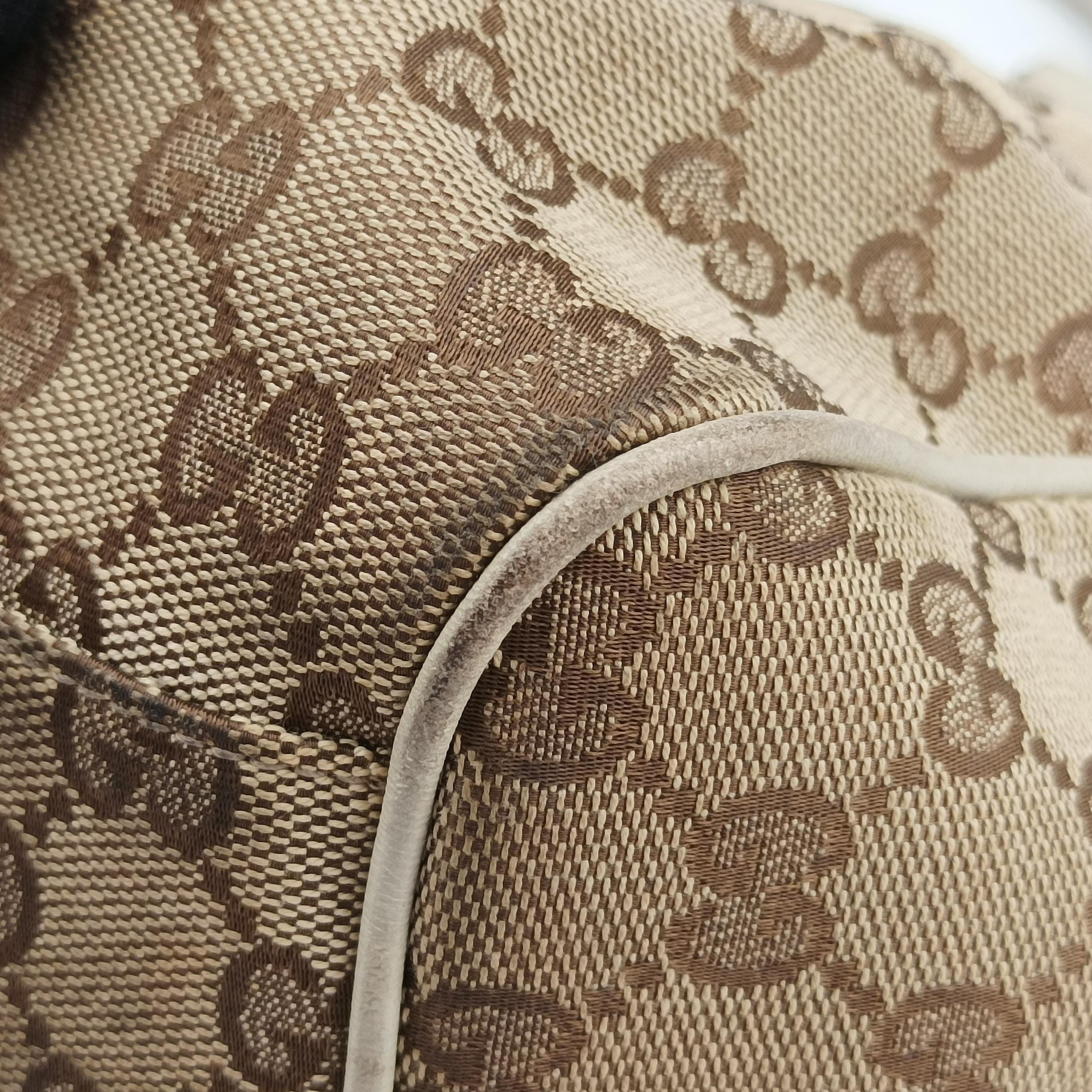 Secondhand Gucci Sukey Brown canvas×leather 211944 handbag | stylenewstar