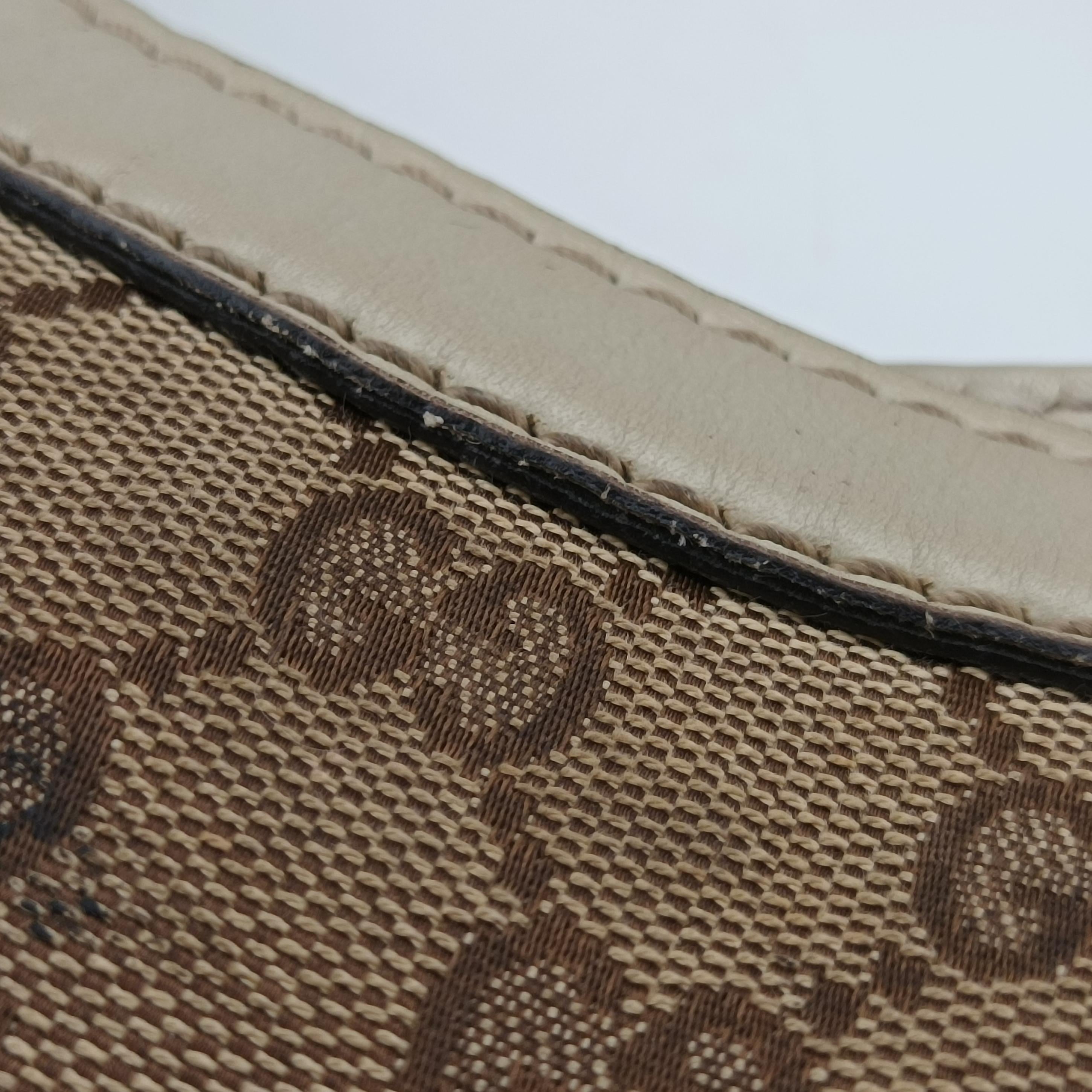 Secondhand Gucci Sukey Brown canvas×leather 211944 handbag | stylenewstar