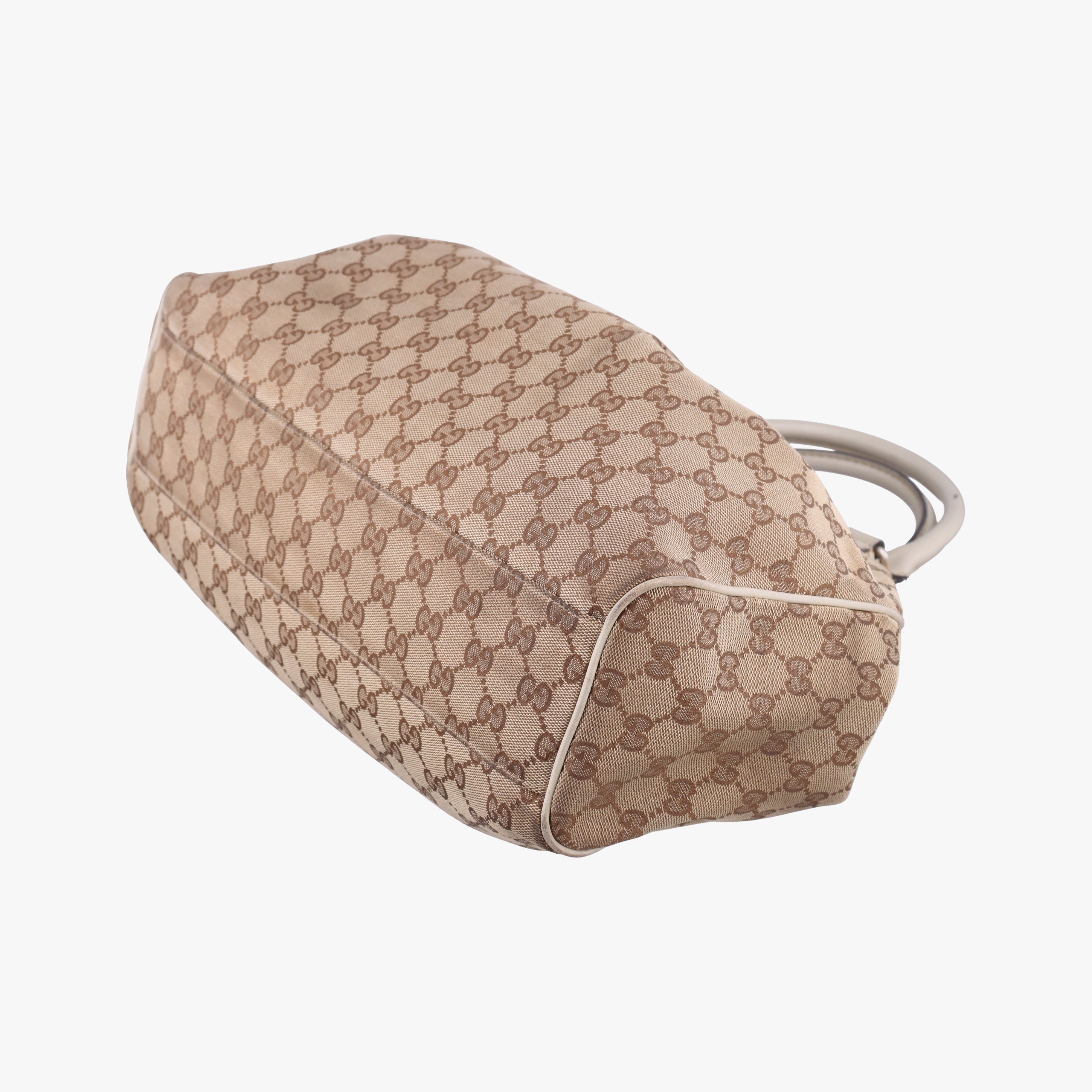 Secondhand Gucci Sukey Brown canvas×leather 211944 handbag | stylenewstar