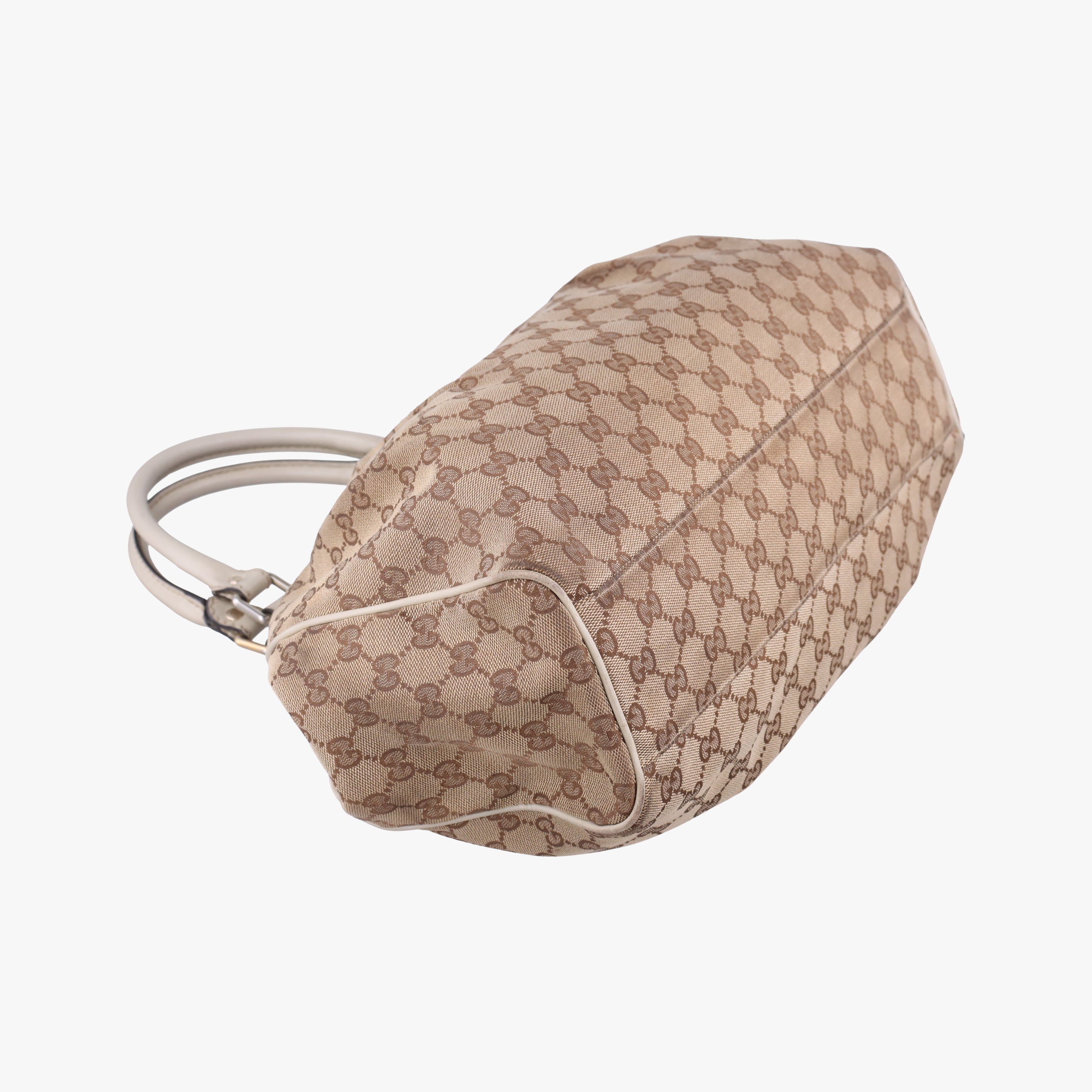 Secondhand Gucci Sukey Brown canvas×leather 211944 handbag | stylenewstar