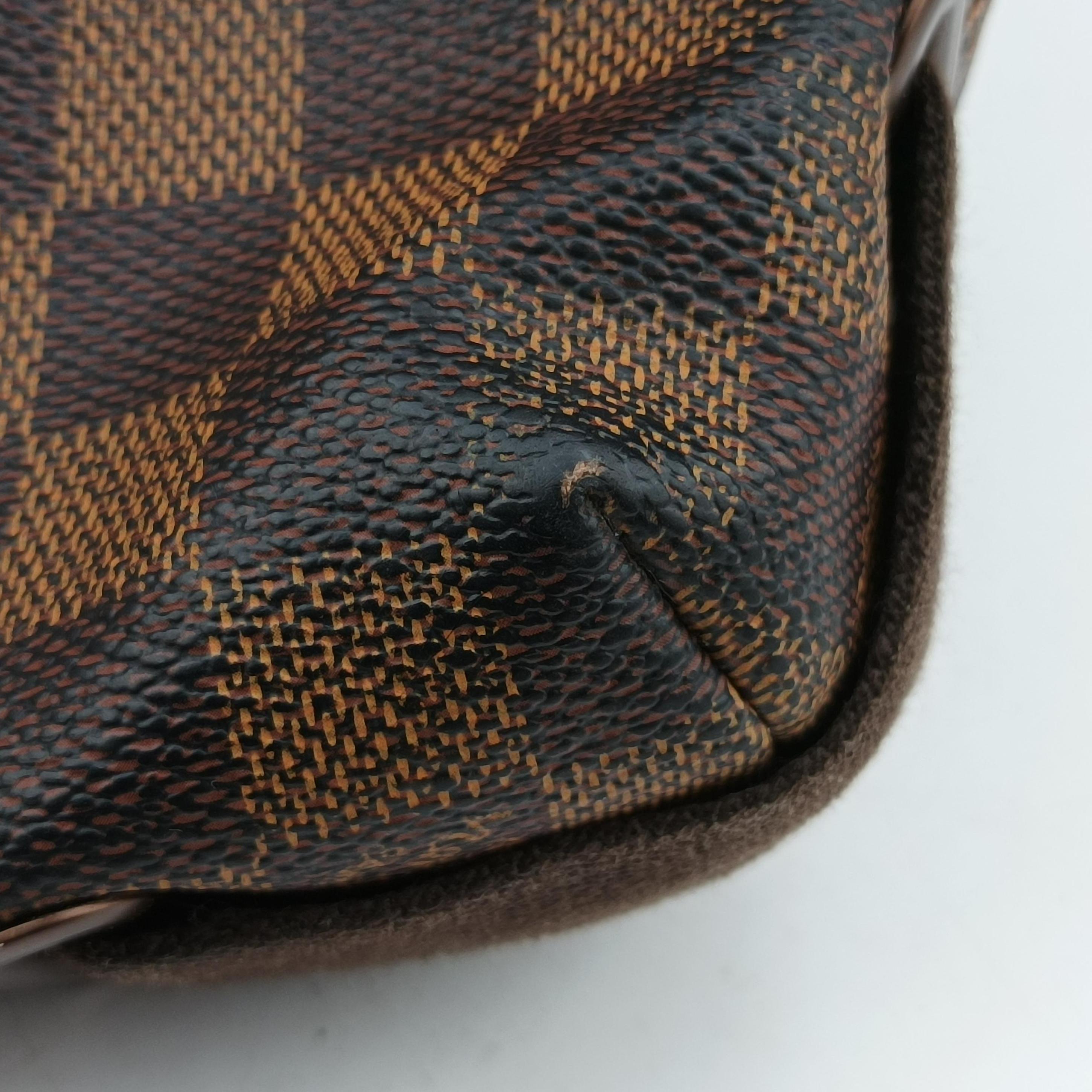 Pre-owned Louis Vuitton BROOKLYN PM EBENE Damier Canvas N51210 shoulderbag | stylenewstar