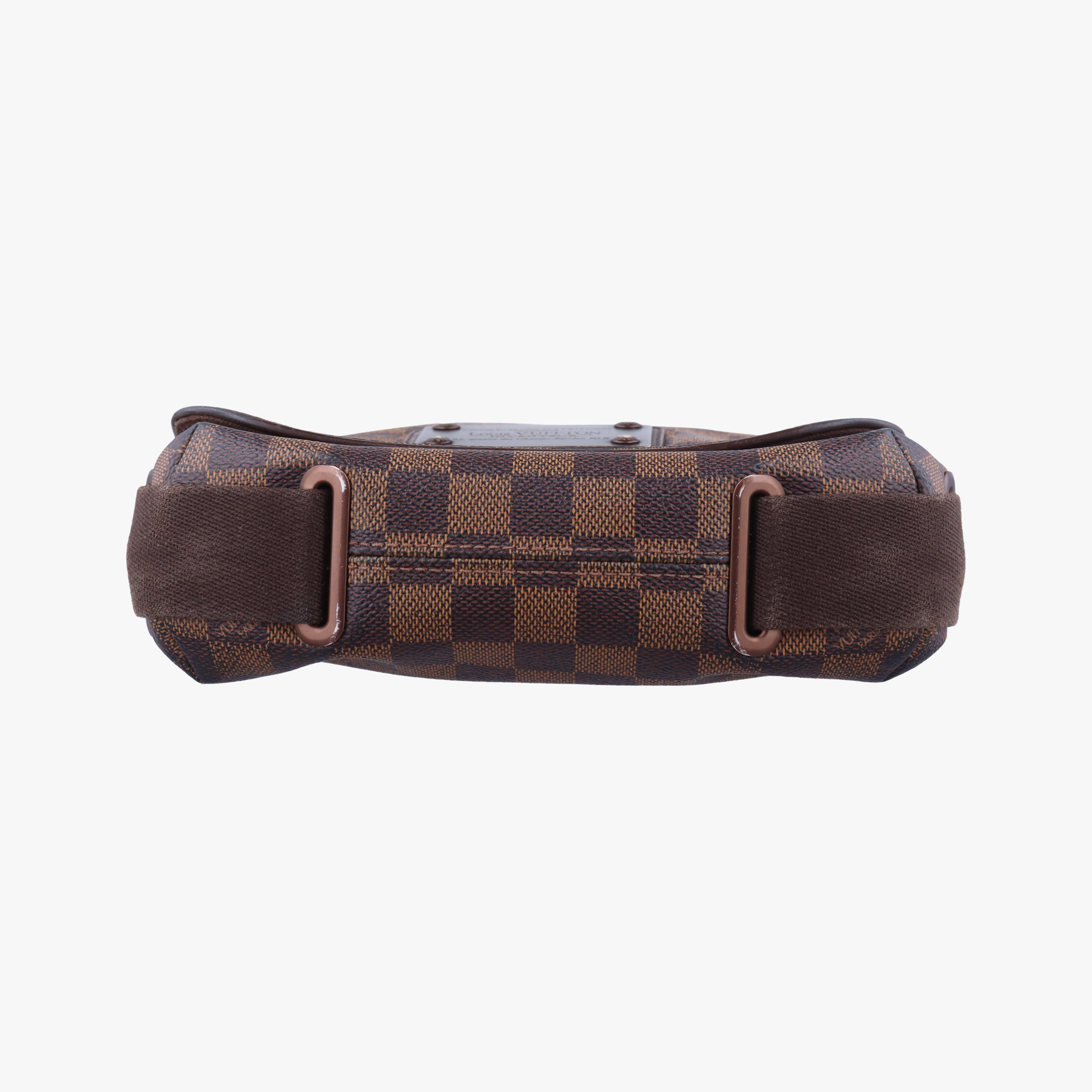 Pre-owned Louis Vuitton BROOKLYN PM EBENE Damier Canvas N51210 shoulderbag | stylenewstar
