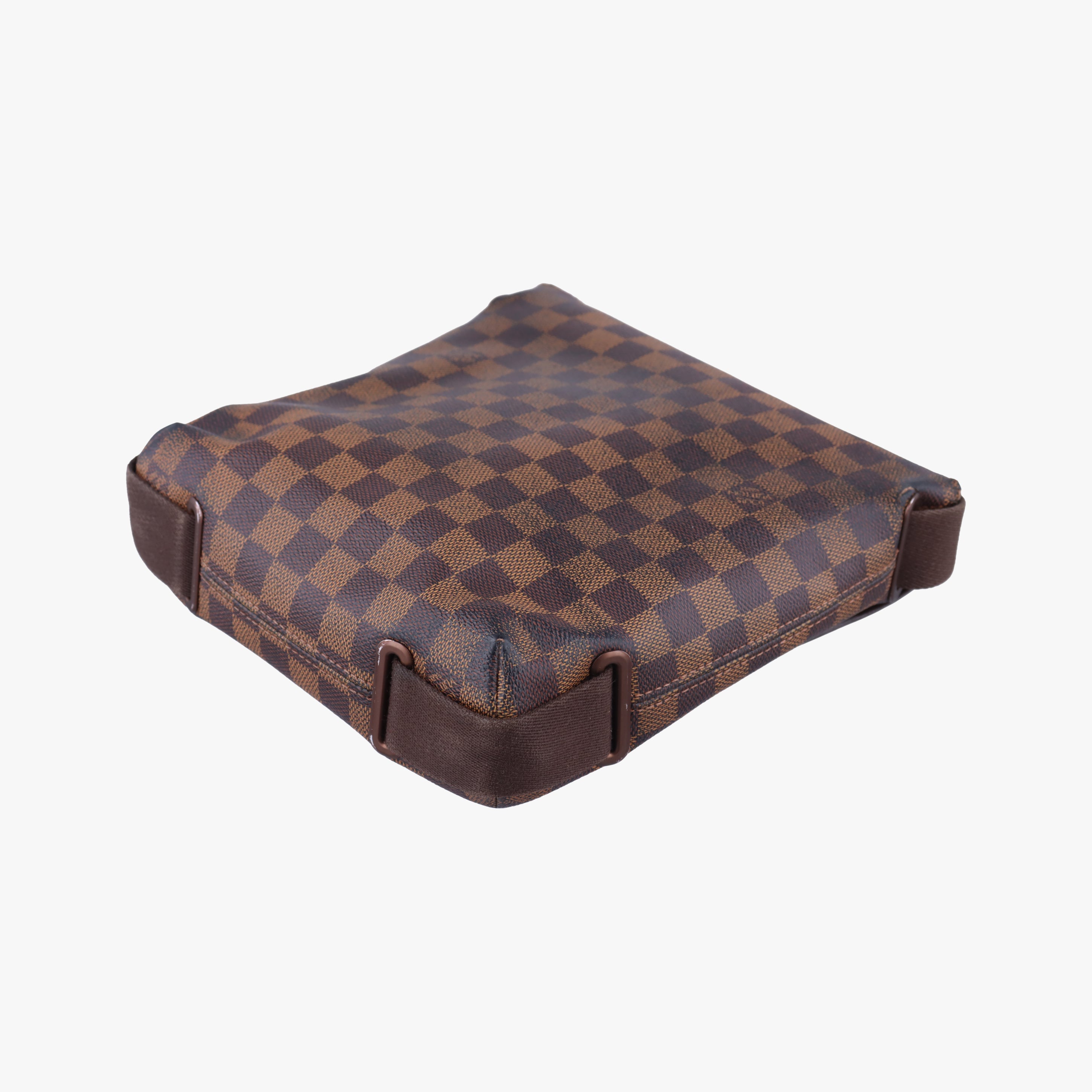 Pre-owned Louis Vuitton BROOKLYN PM EBENE Damier Canvas N51210 shoulderbag | stylenewstar