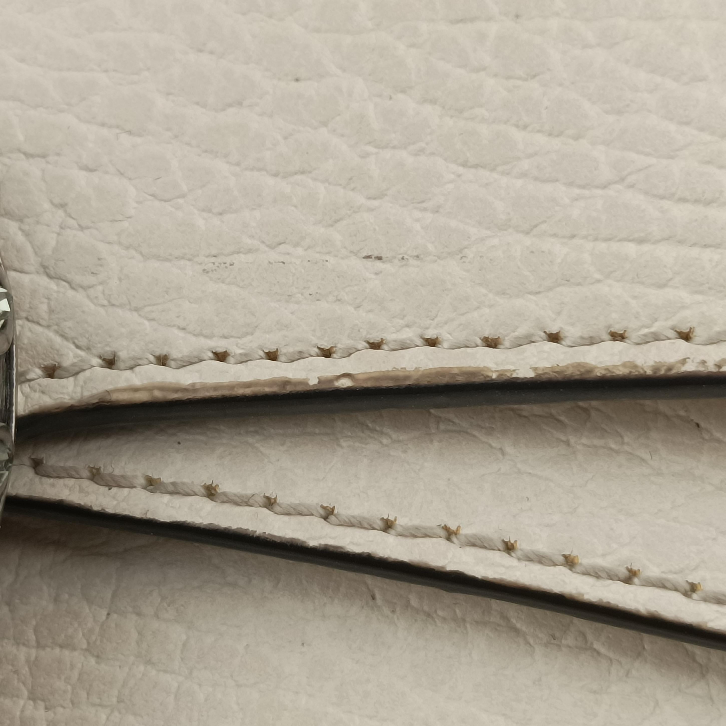 Pre-owned Gucci Dionysus White Leather 476432 shoulderbag | stylenewstar
