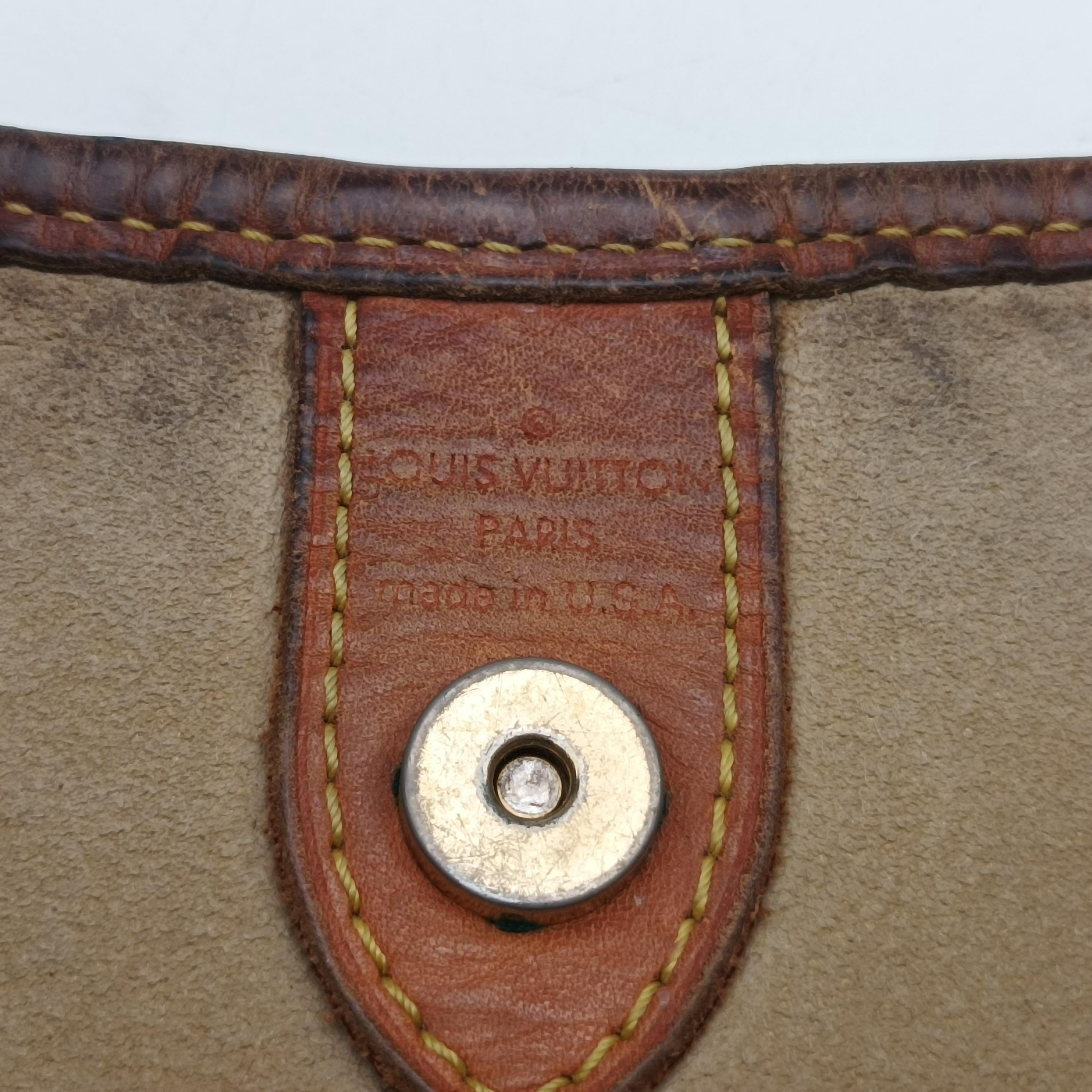 Secondhand Louis Vuitton GALLIERA PM Brown Monogram Canvas M56382 shoulderbag | stylenewstar
