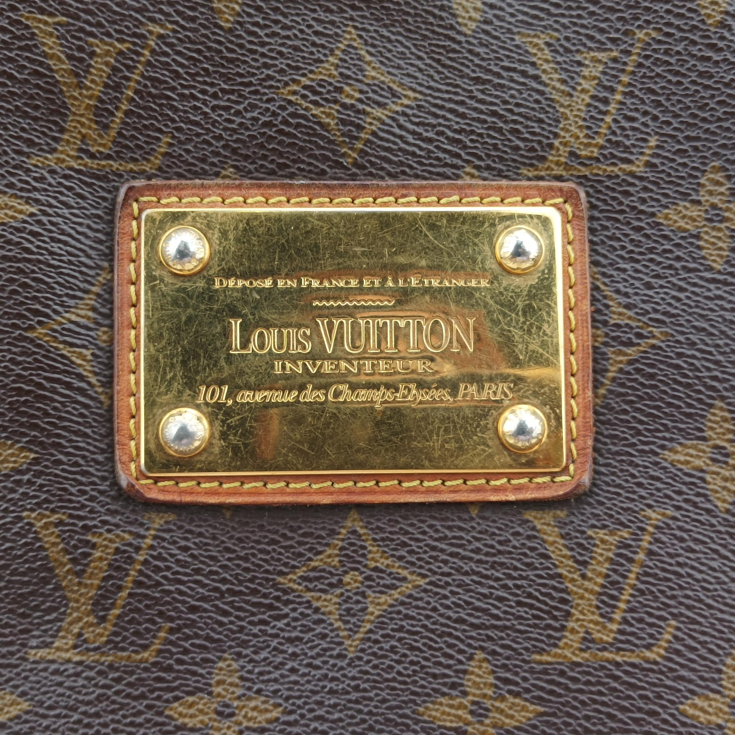 Secondhand Louis Vuitton GALLIERA PM Brown Monogram Canvas M56382 shoulderbag | stylenewstar