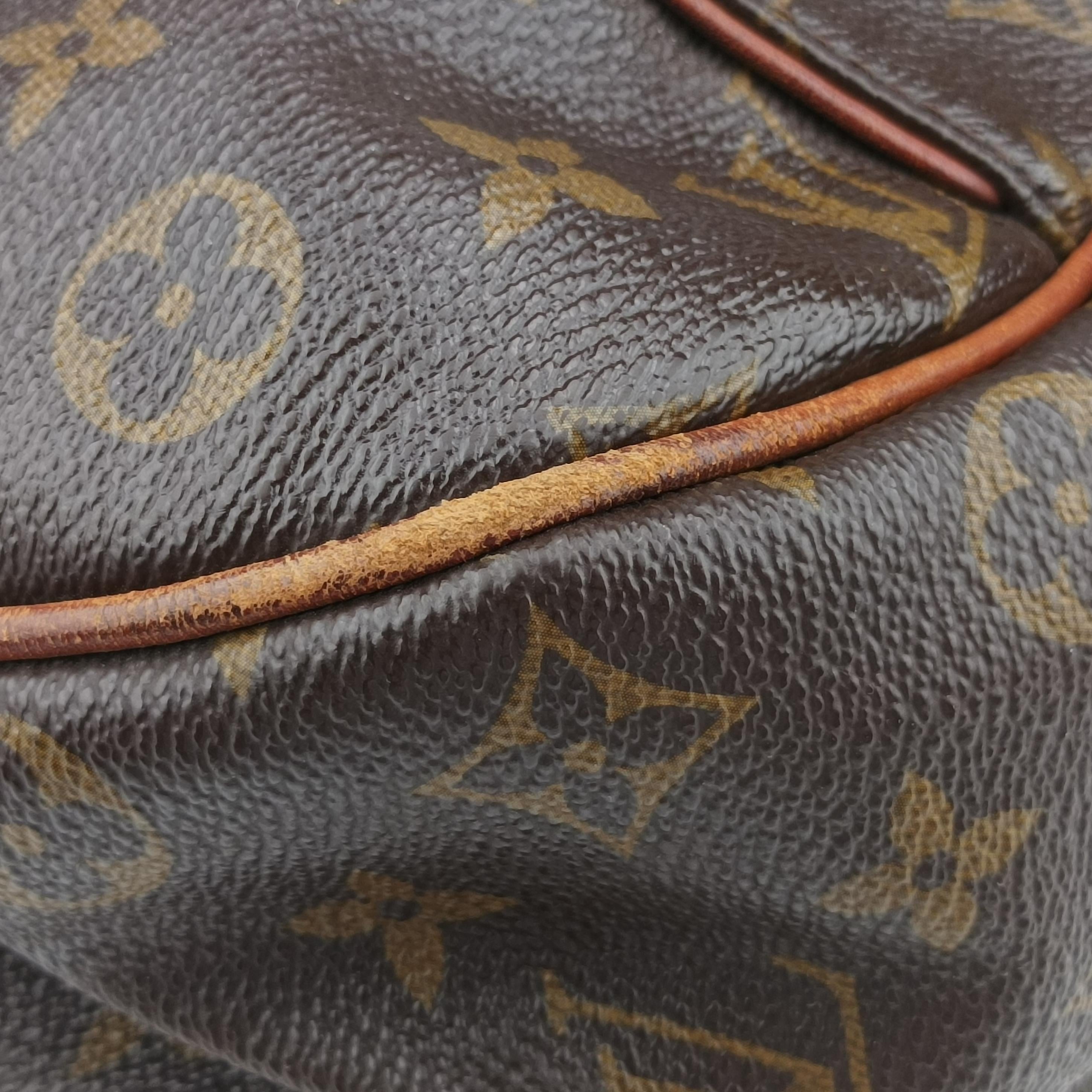 Secondhand Louis Vuitton GALLIERA PM Brown Monogram Canvas M56382 shoulderbag | stylenewstar