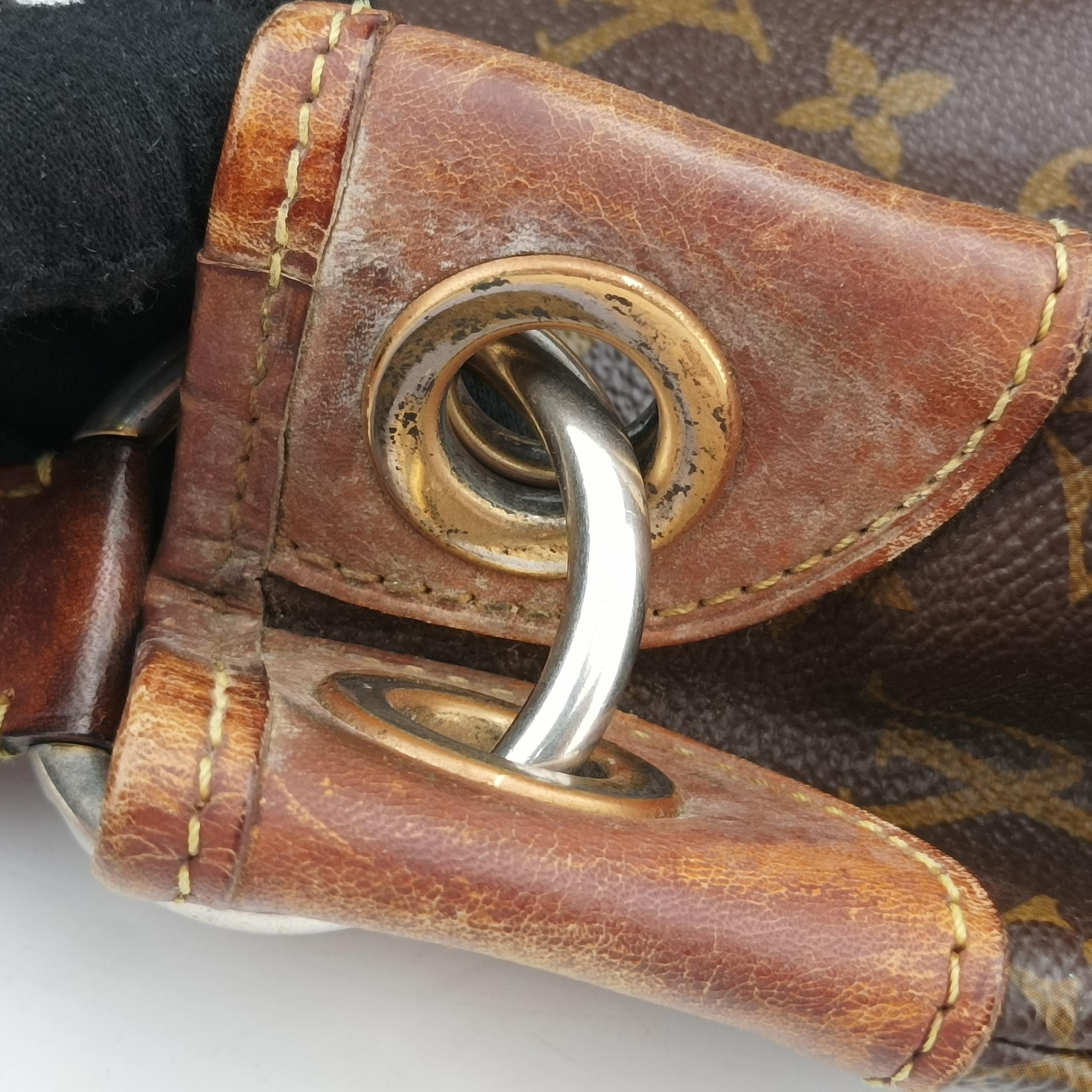 Secondhand Louis Vuitton GALLIERA PM Brown Monogram Canvas M56382 shoulderbag | stylenewstar