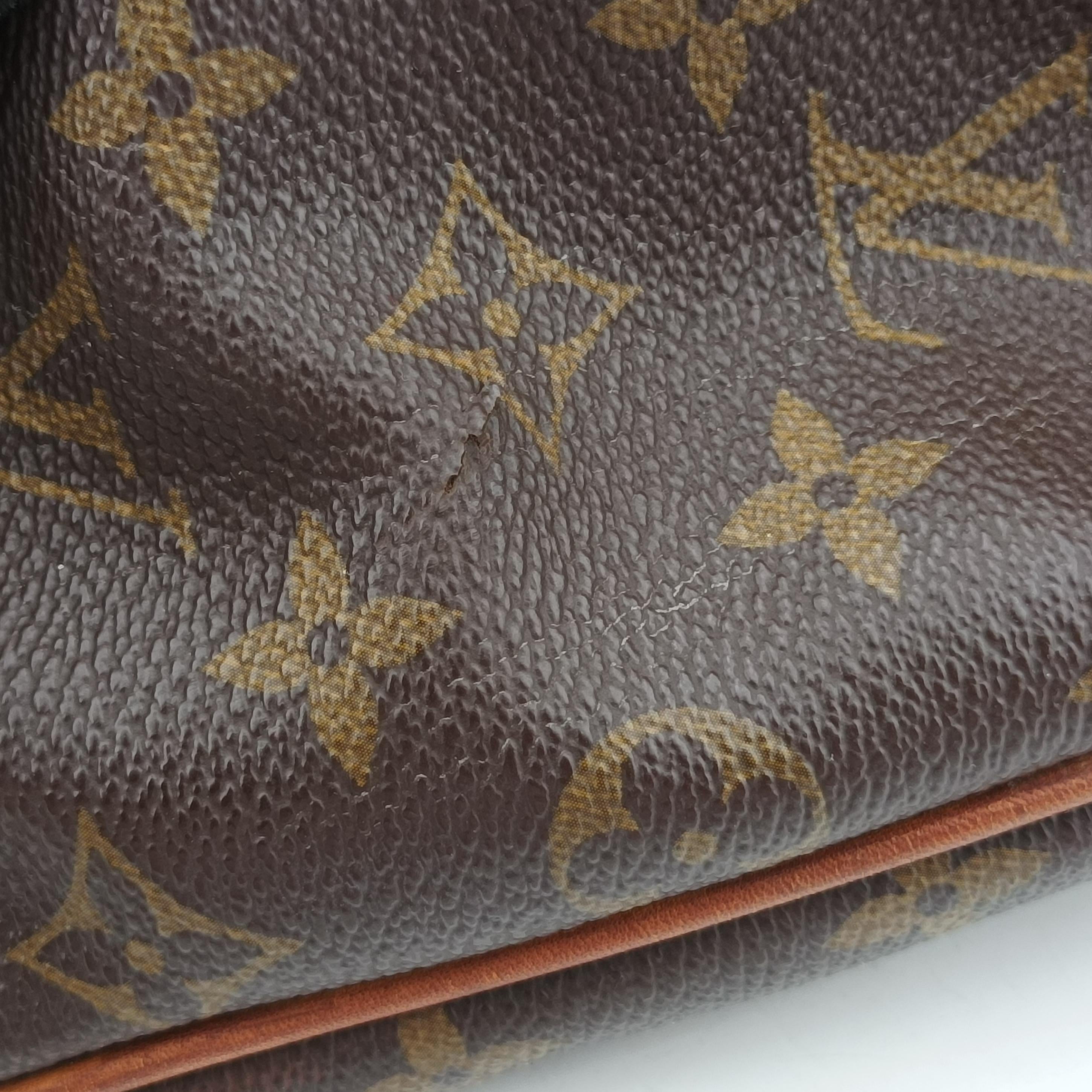 Secondhand Louis Vuitton GALLIERA PM Brown Monogram Canvas M56382 shoulderbag | stylenewstar